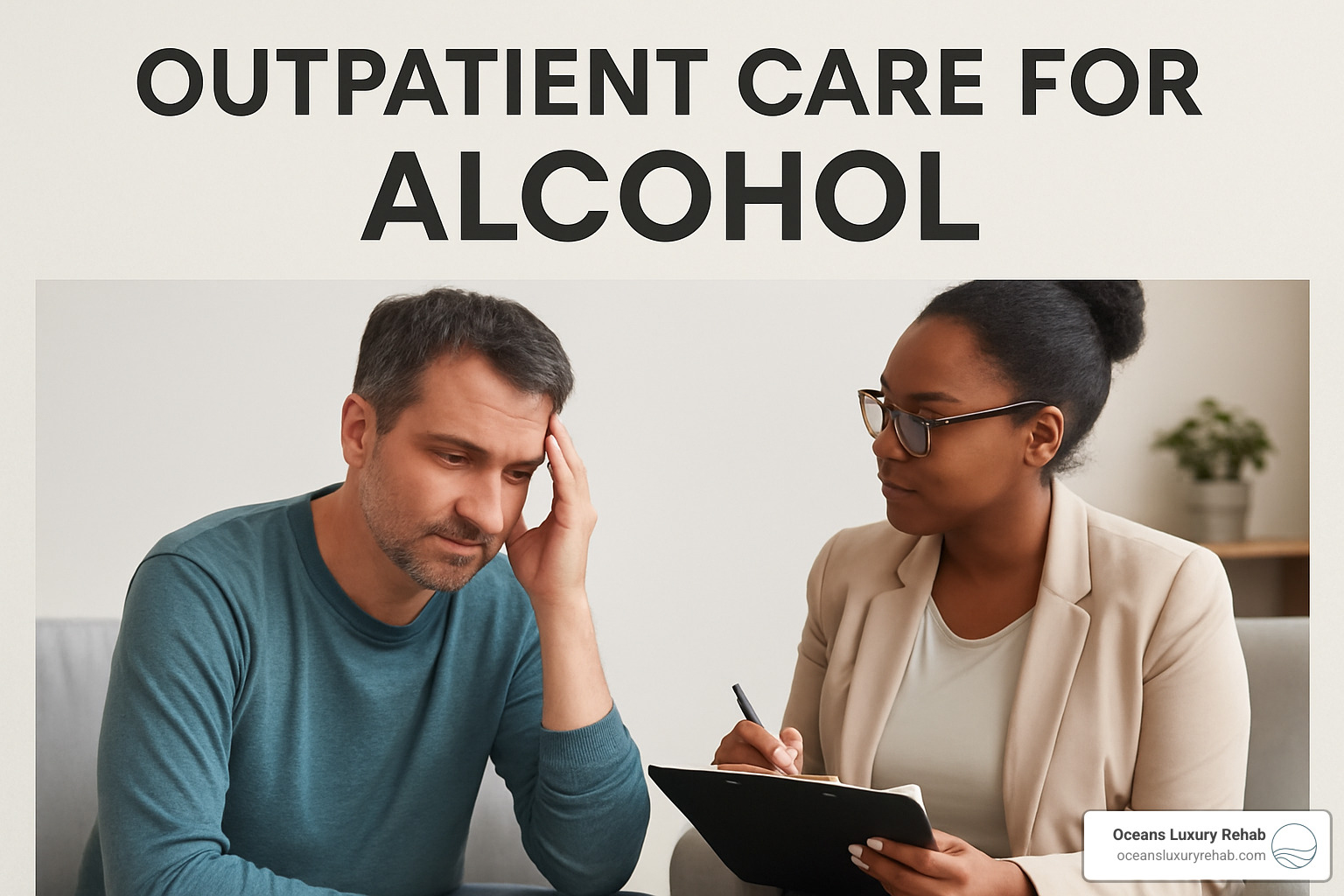 medication assisted treatment for alcohol use disorder - outpatient care for alcohol