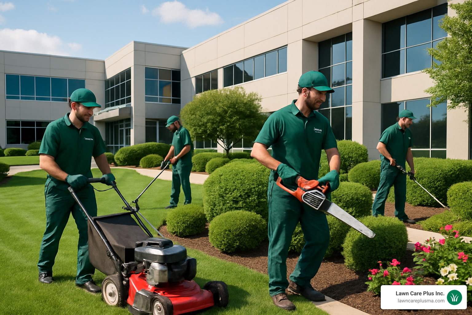 commercial landscape maintenance - commercial landscaper