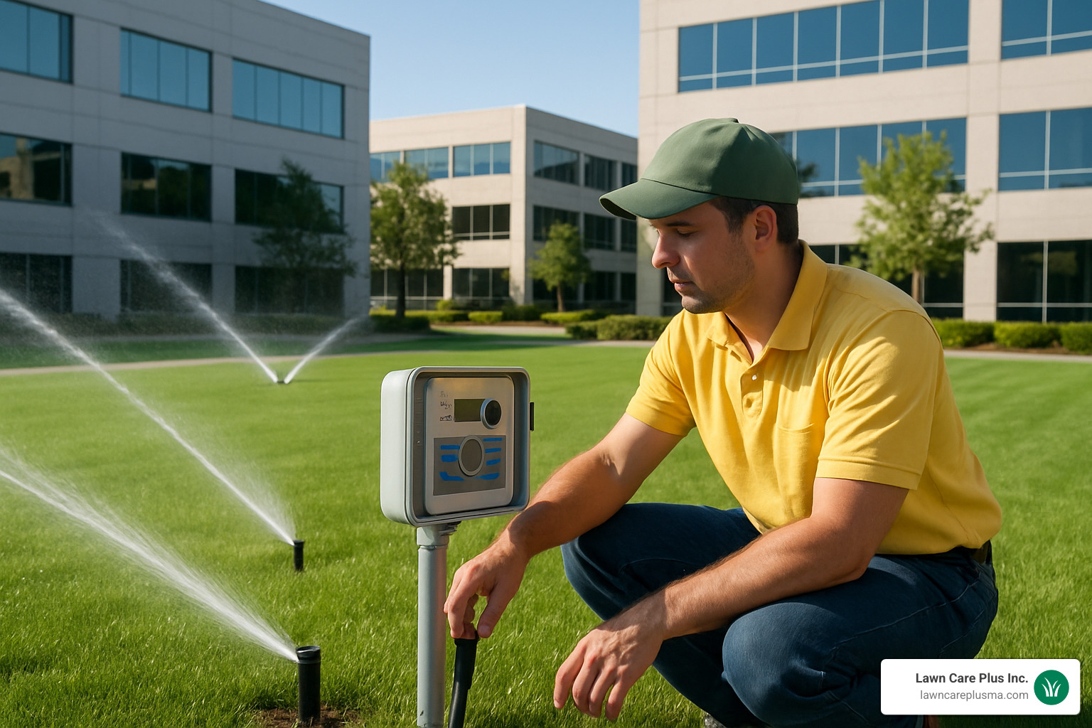 irrigation system management - commercial landscaper