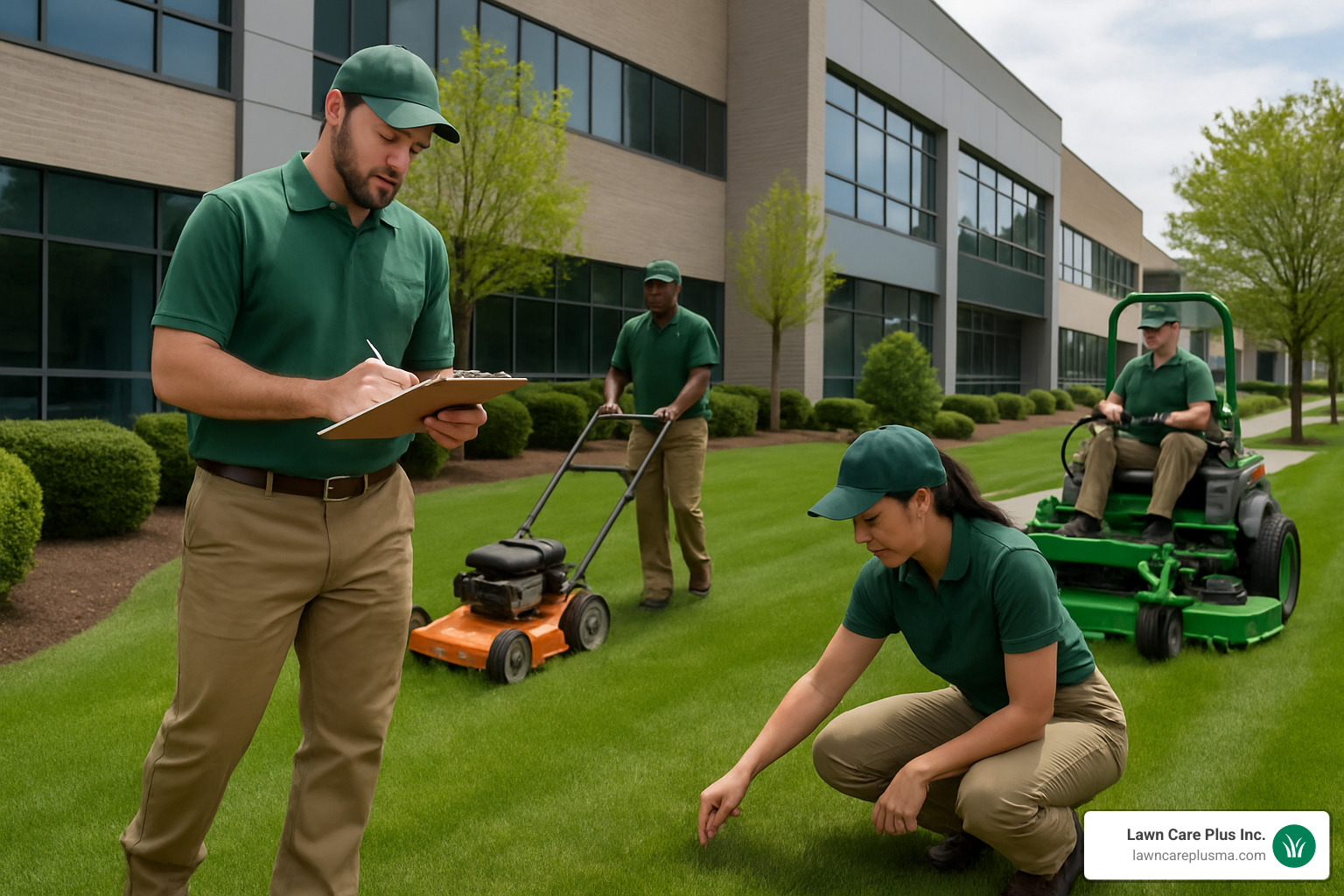 commercial landscaping company evaluation - commercial landscaper