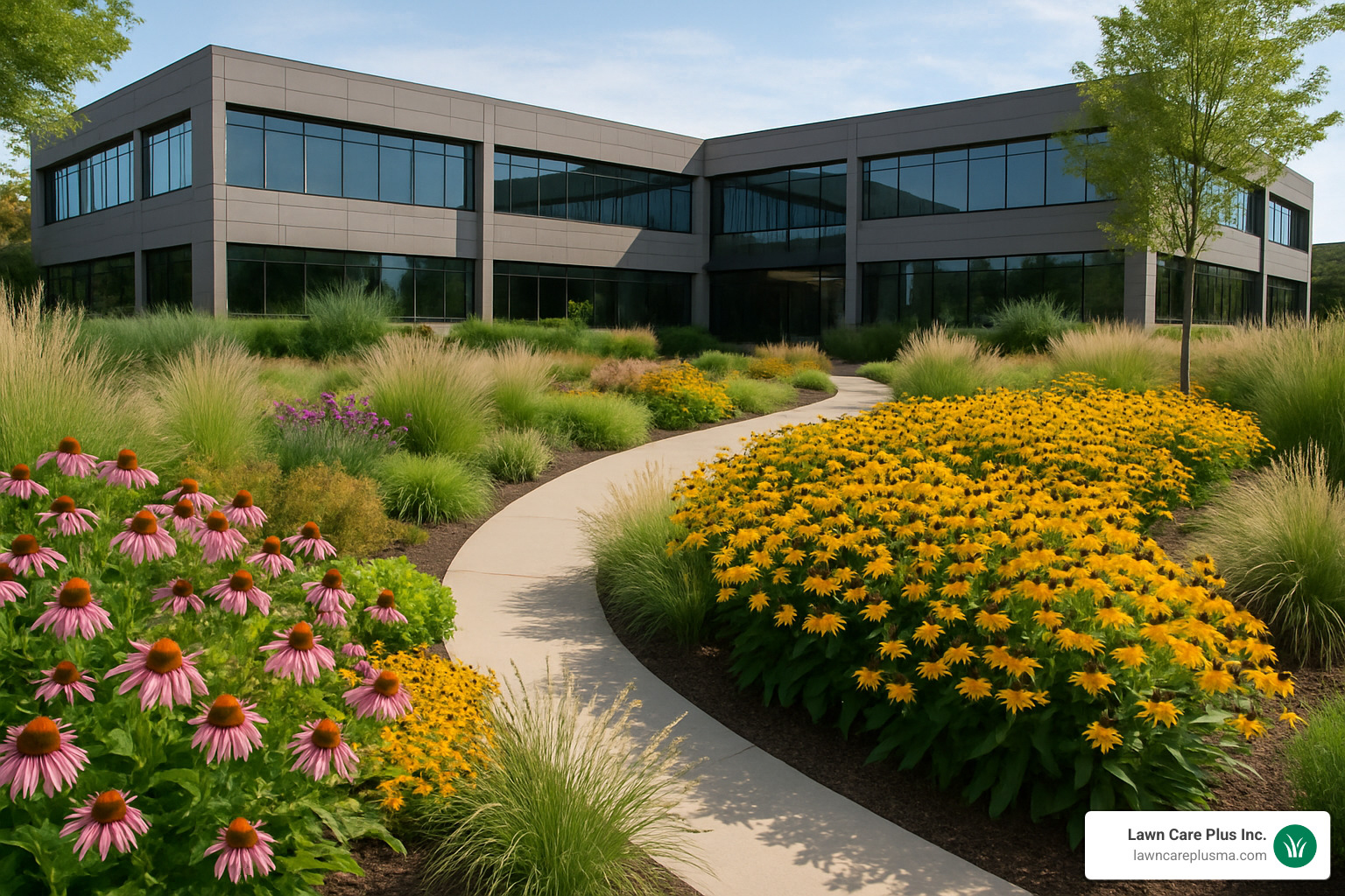 native plant landscaping - commercial landscaper