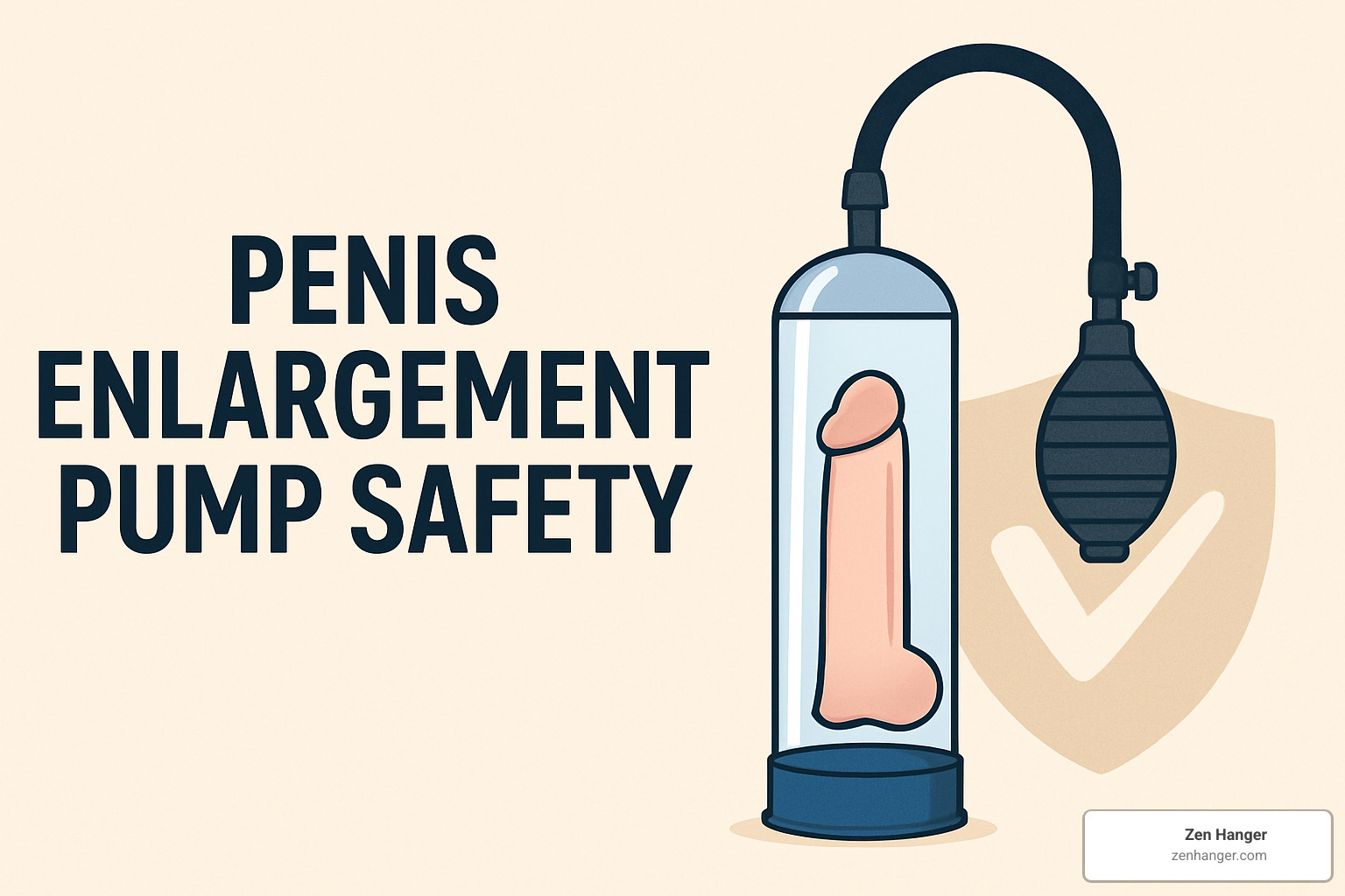 Penis pump with safety features labeled including vacuum limiter and pressure gauge - penis enlargement pump safety