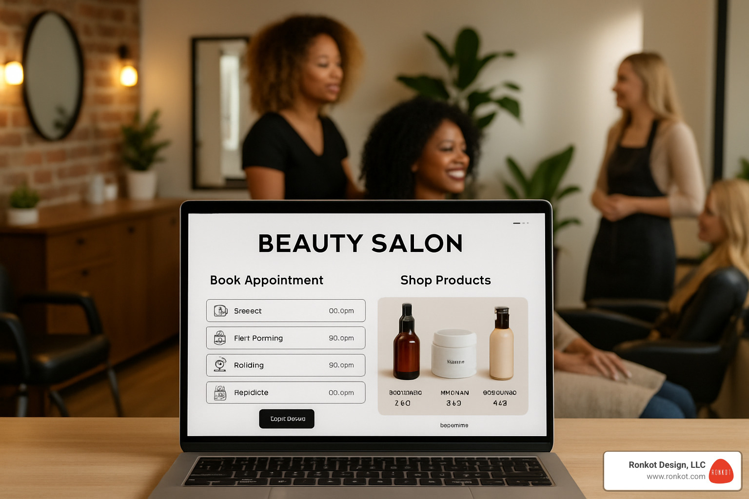 salon website with integrated booking and product sales - affordable web design for beauty salons salon website with integrated booking and product sales - affordable web design for beauty salons