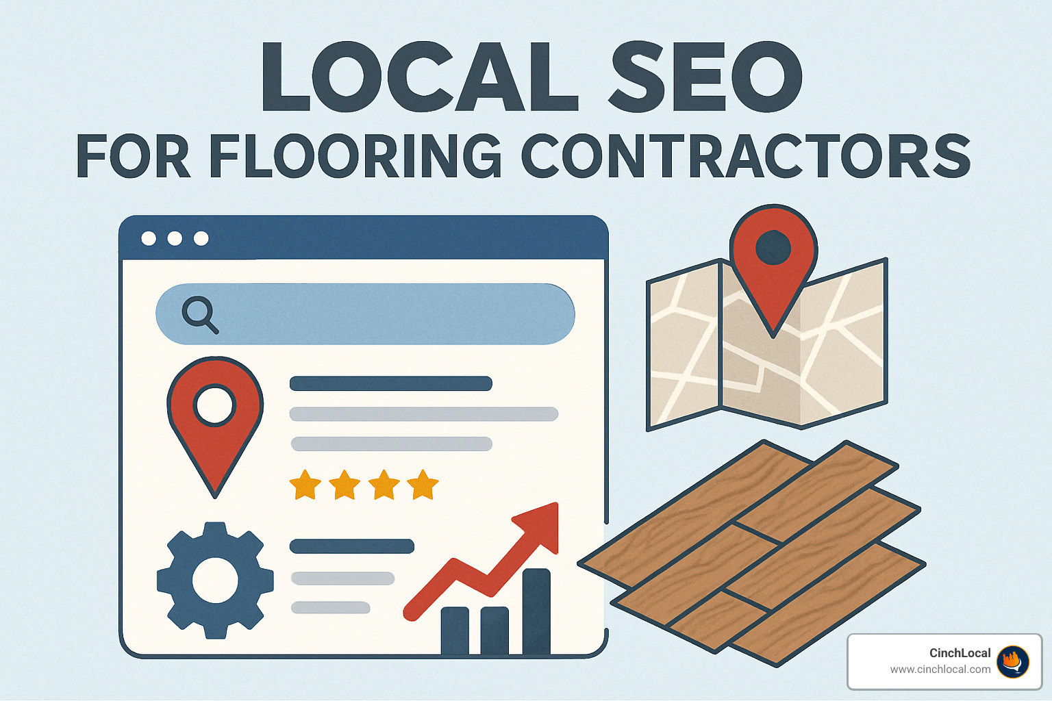Google Business Profile dashboard for flooring contractors - local seo for flooring contractors