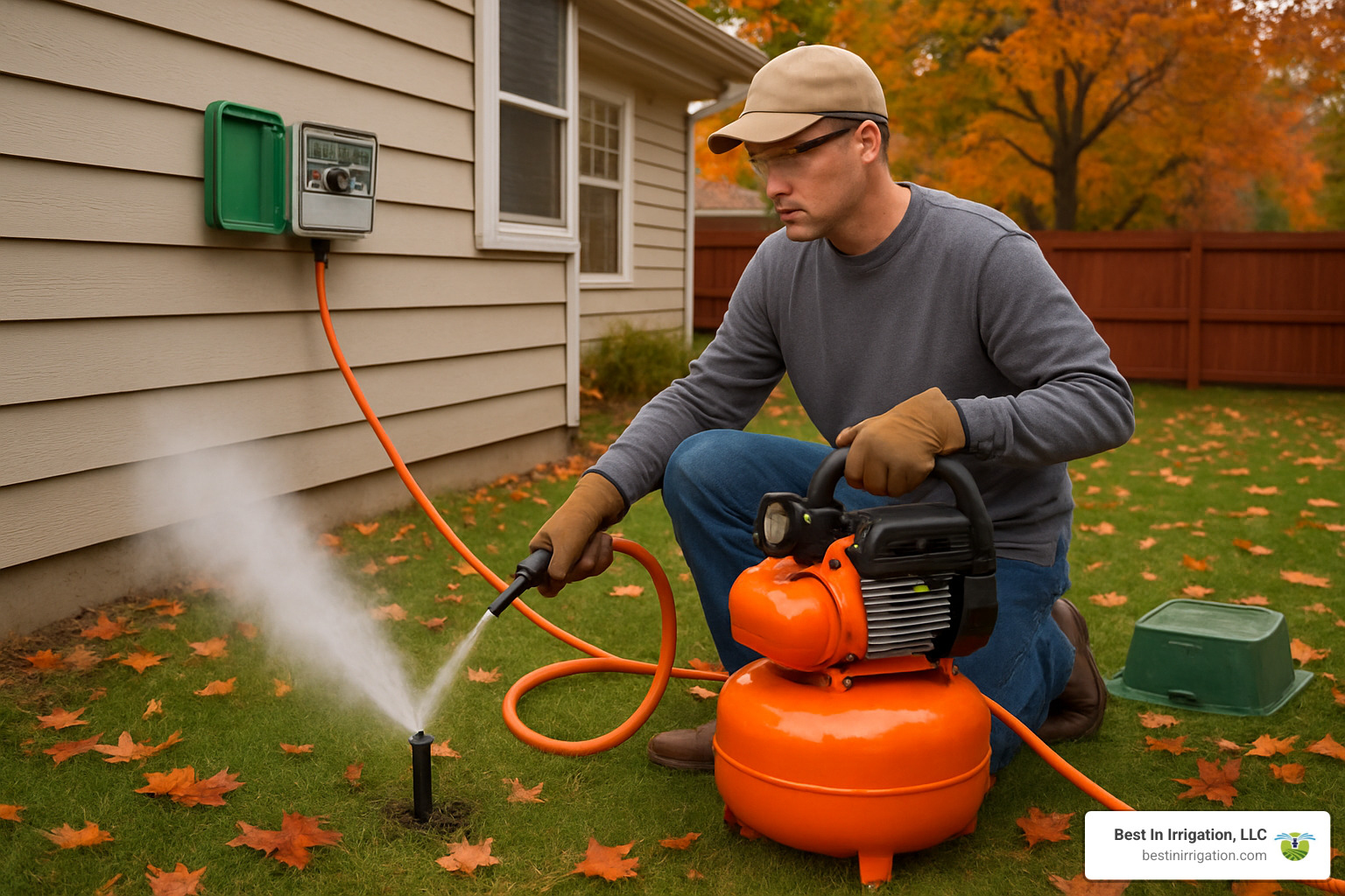 11a573044e7cbf4648fee21550e10839c11e4e7a Line Up Your Repairs: Fixing a Broken Sprinkler Line seasonal irrigation maintenance - repair broken sprinkler line