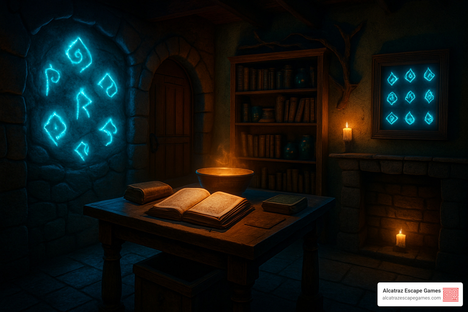 fantasy themed escape room with magical elements - escape rooms in provo