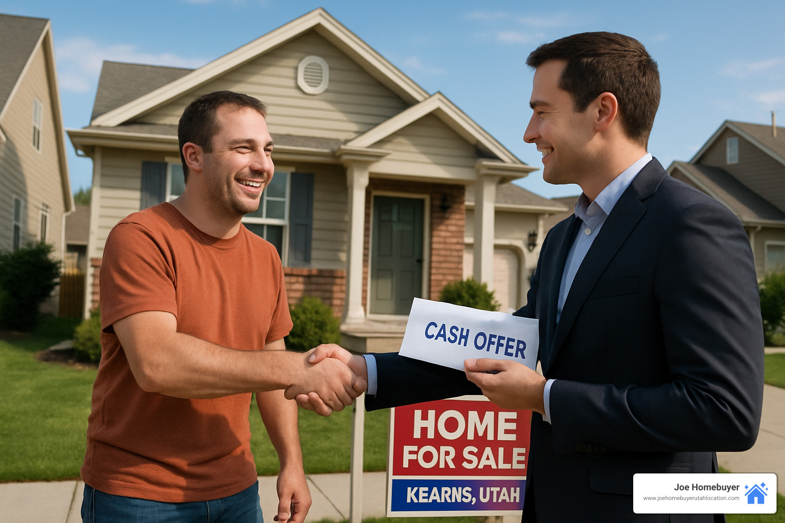 Homeowner receiving cash offer for Kearns home - sell my house fast kearns utah