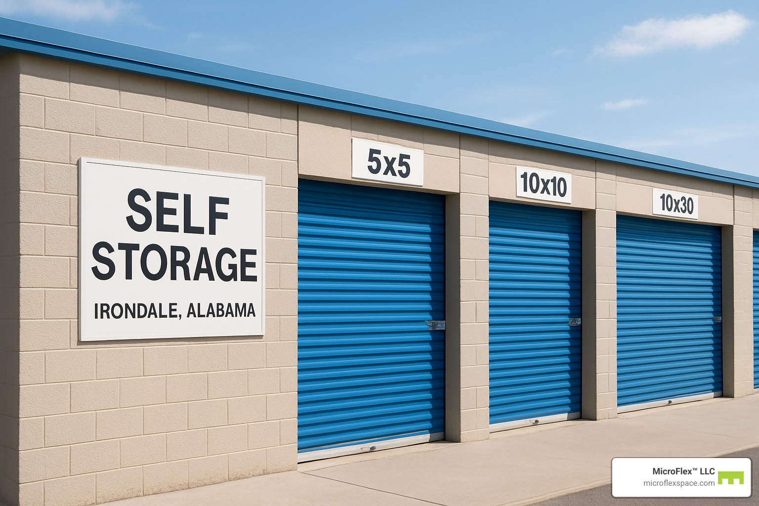 different sized storage units in Irondale - self storage irondale