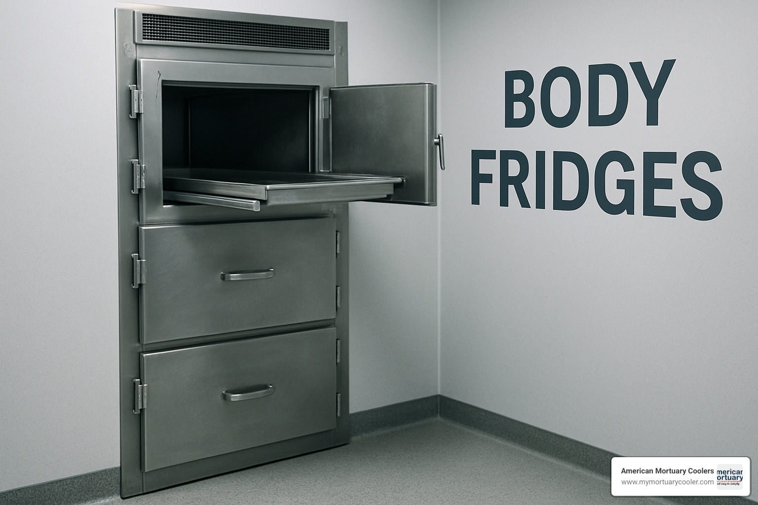 smart IoT temperature dashboard - body fridges