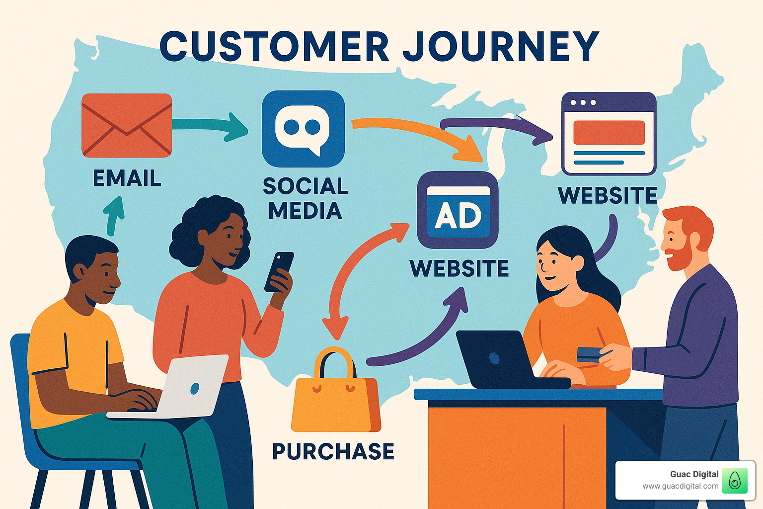 Complex customer journey with multiple touchpoints - what is a good roi for marketing