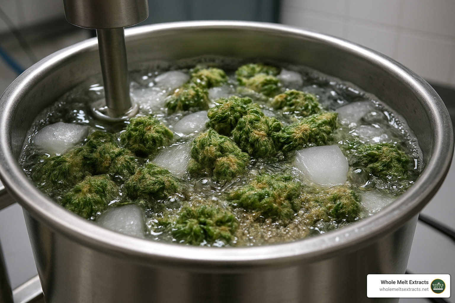 ice water hash extraction process - live rosin