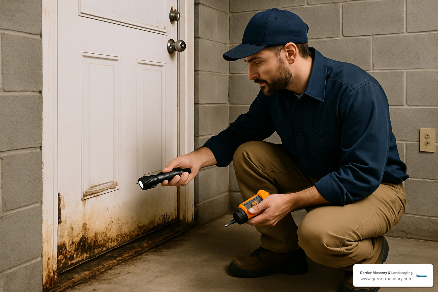 Door-to-Door Service: Basement Door Replacement Contractors Near You 2 basement door water damage inspection - basement door replacement near me