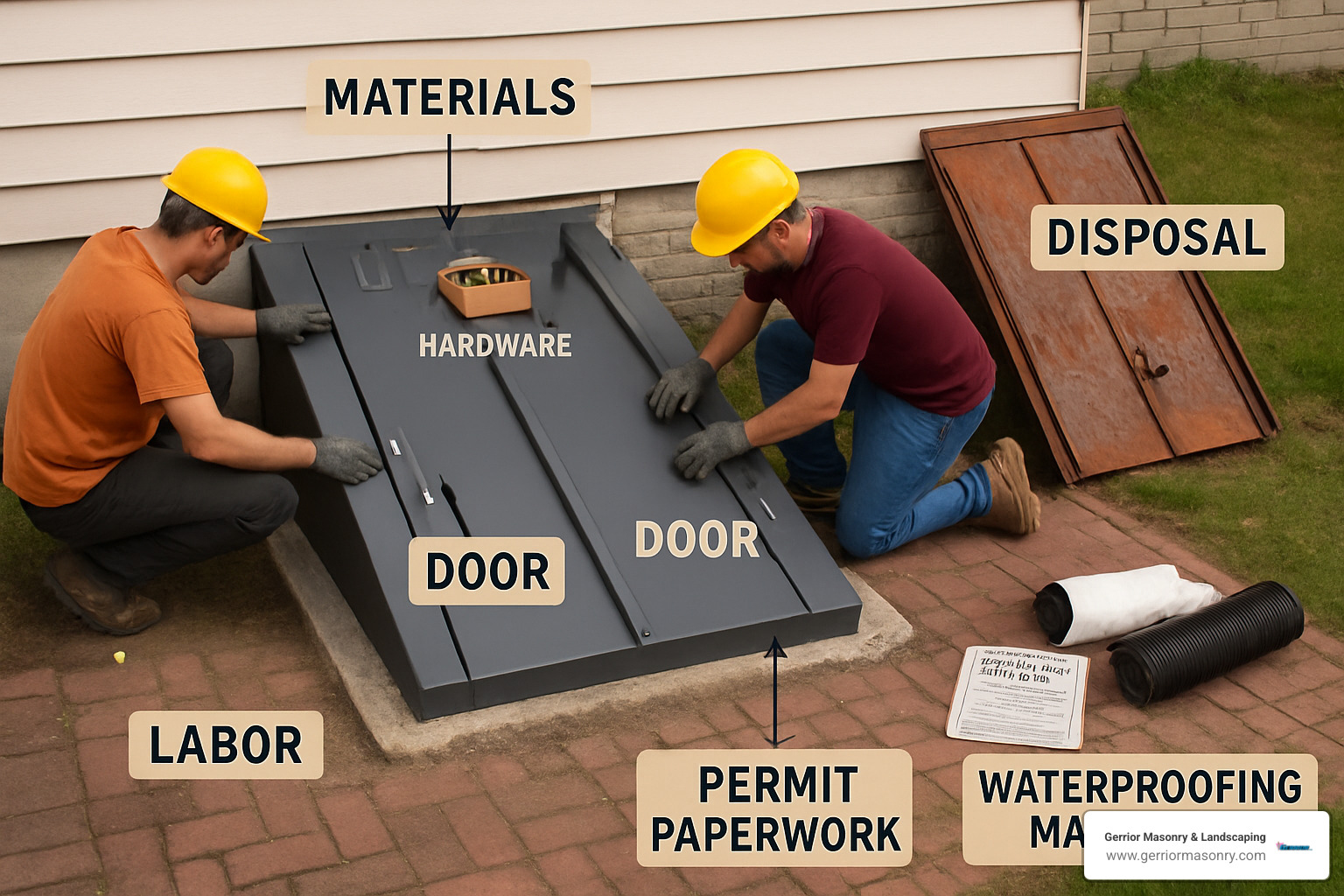 Door-to-Door Service: Basement Door Replacement Contractors Near You 4 basement door replacement cost factors - basement door replacement near me