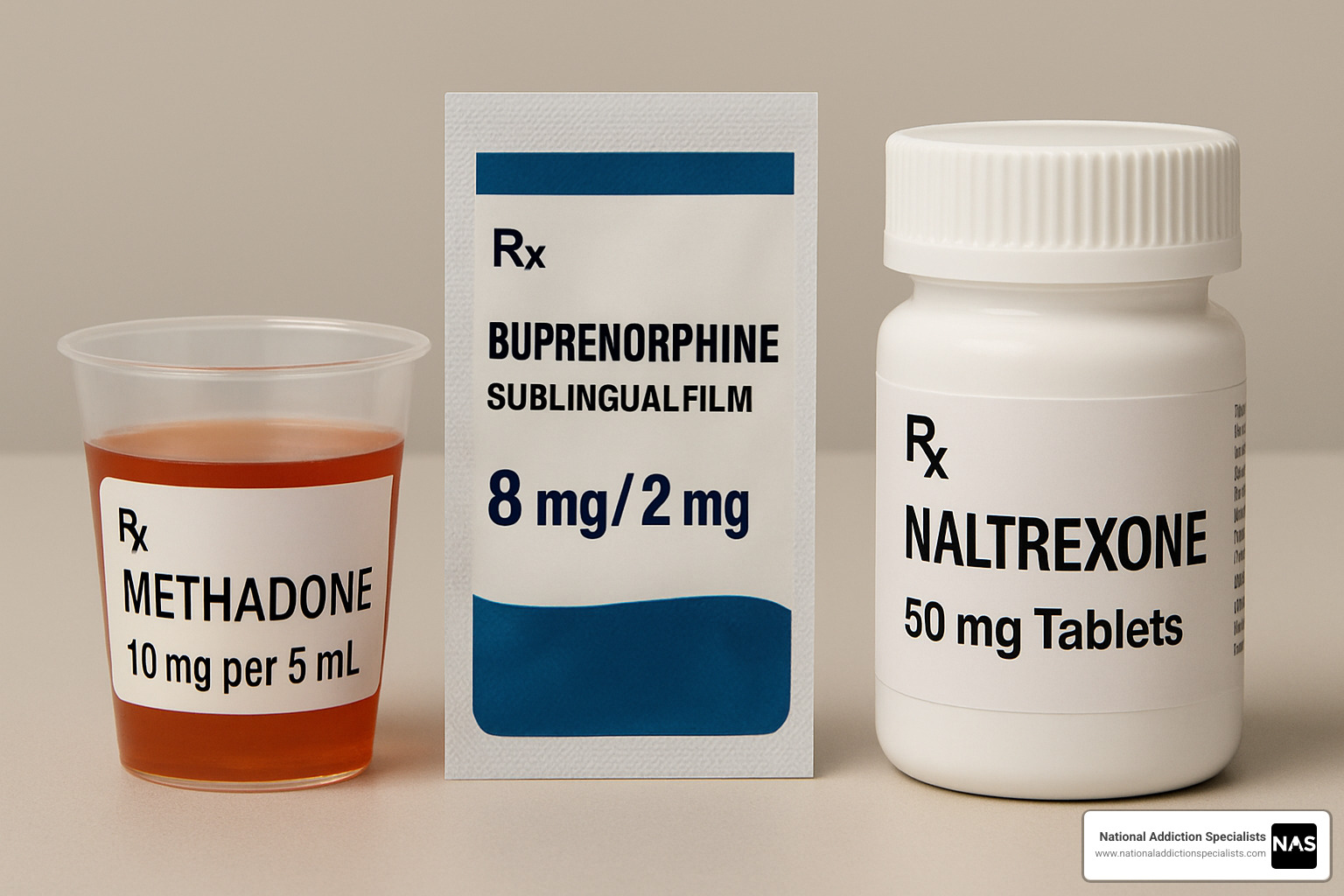 FDA-approved medications for opioid use disorder - medication assisted treatment for opioid addiction