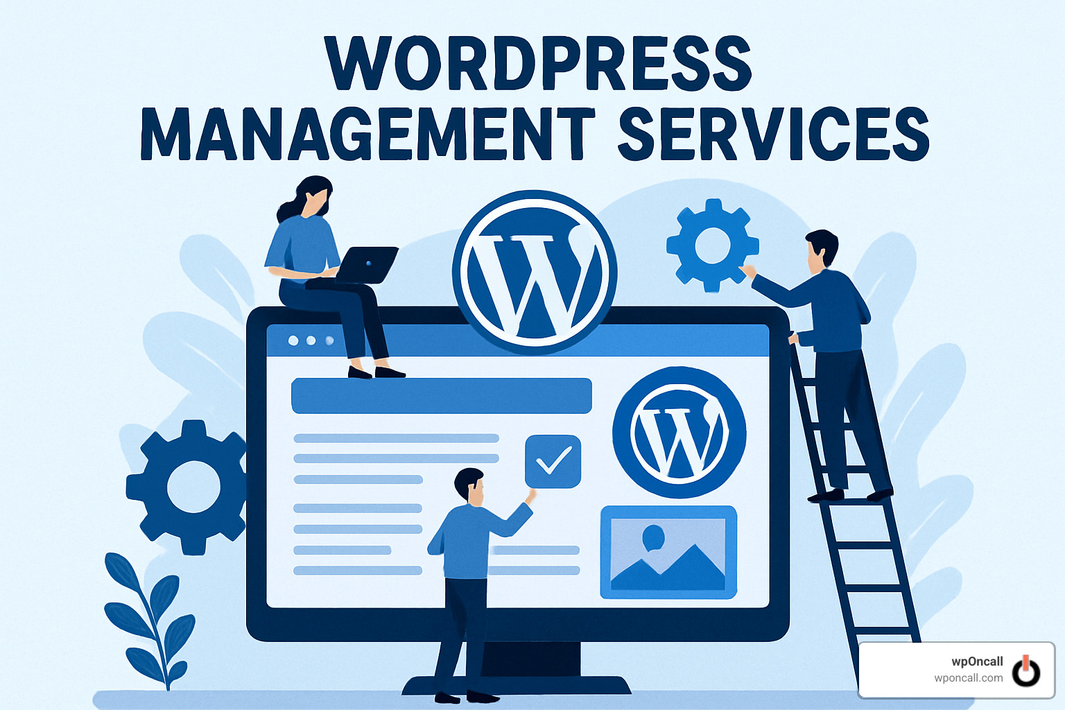 wordpress management services core components - wordpress management services
