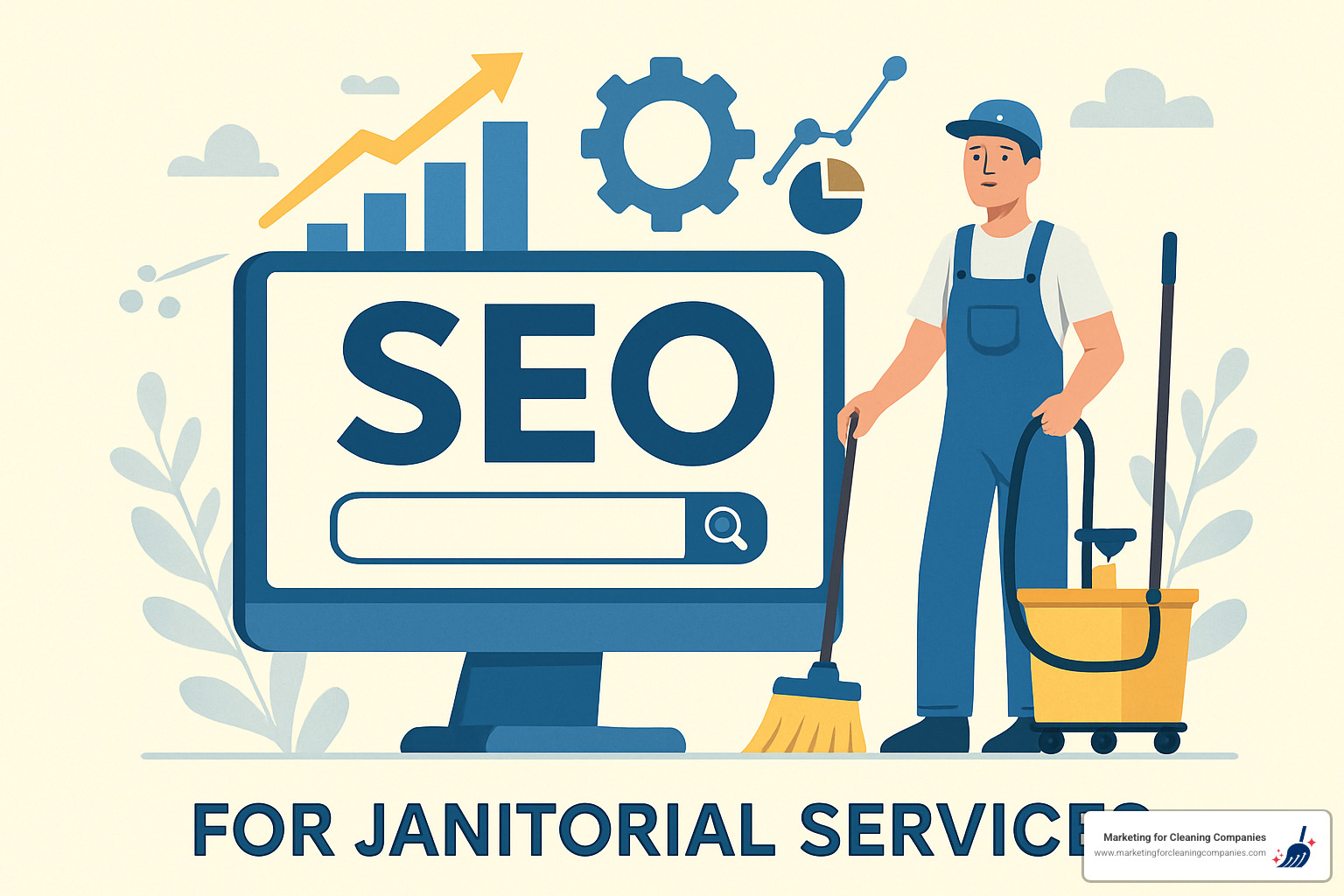 janitorial service content marketing example - SEO for janitorial services