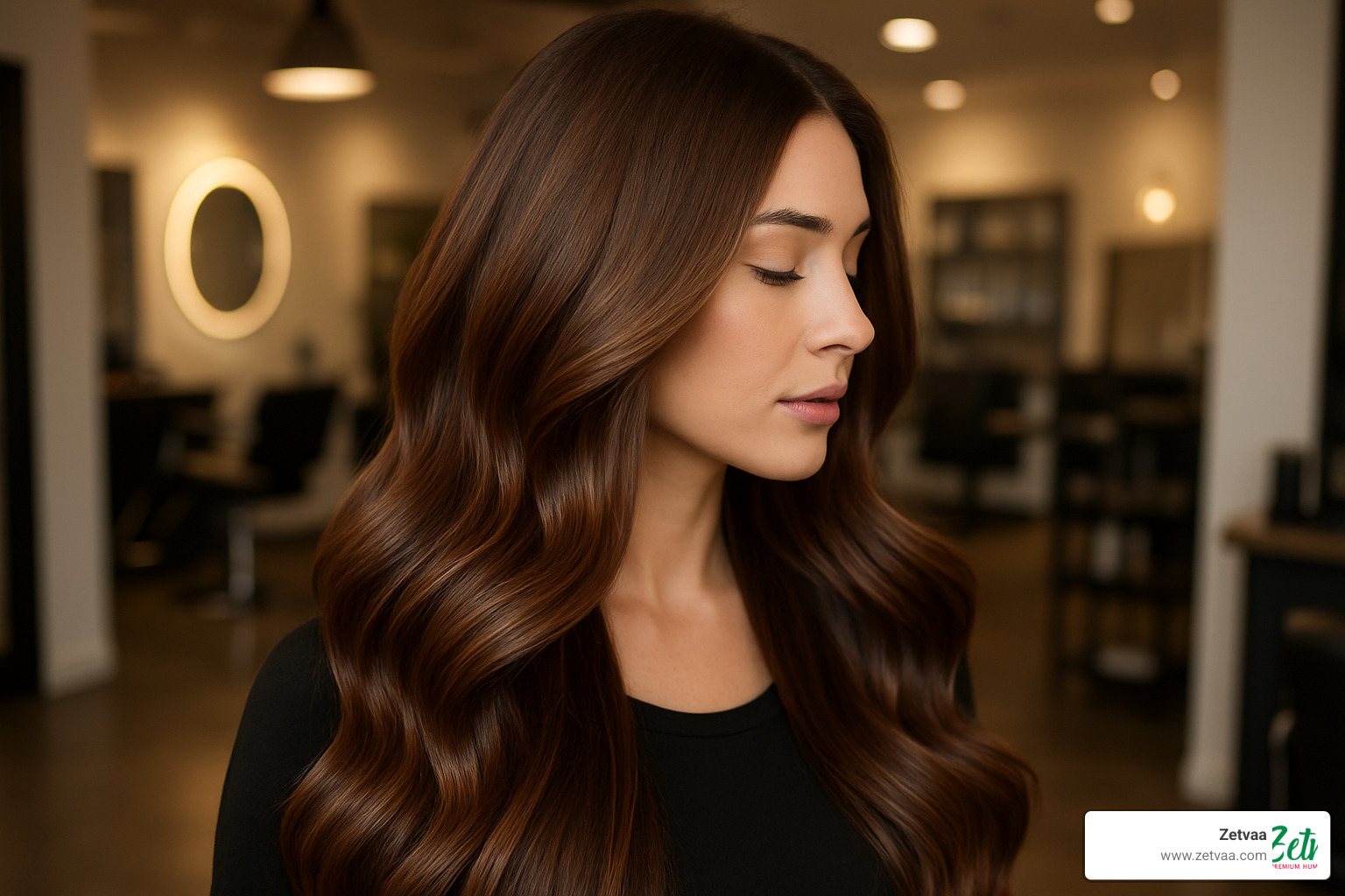human hair extensions showing natural shine and movement - Quality Hair Extensions