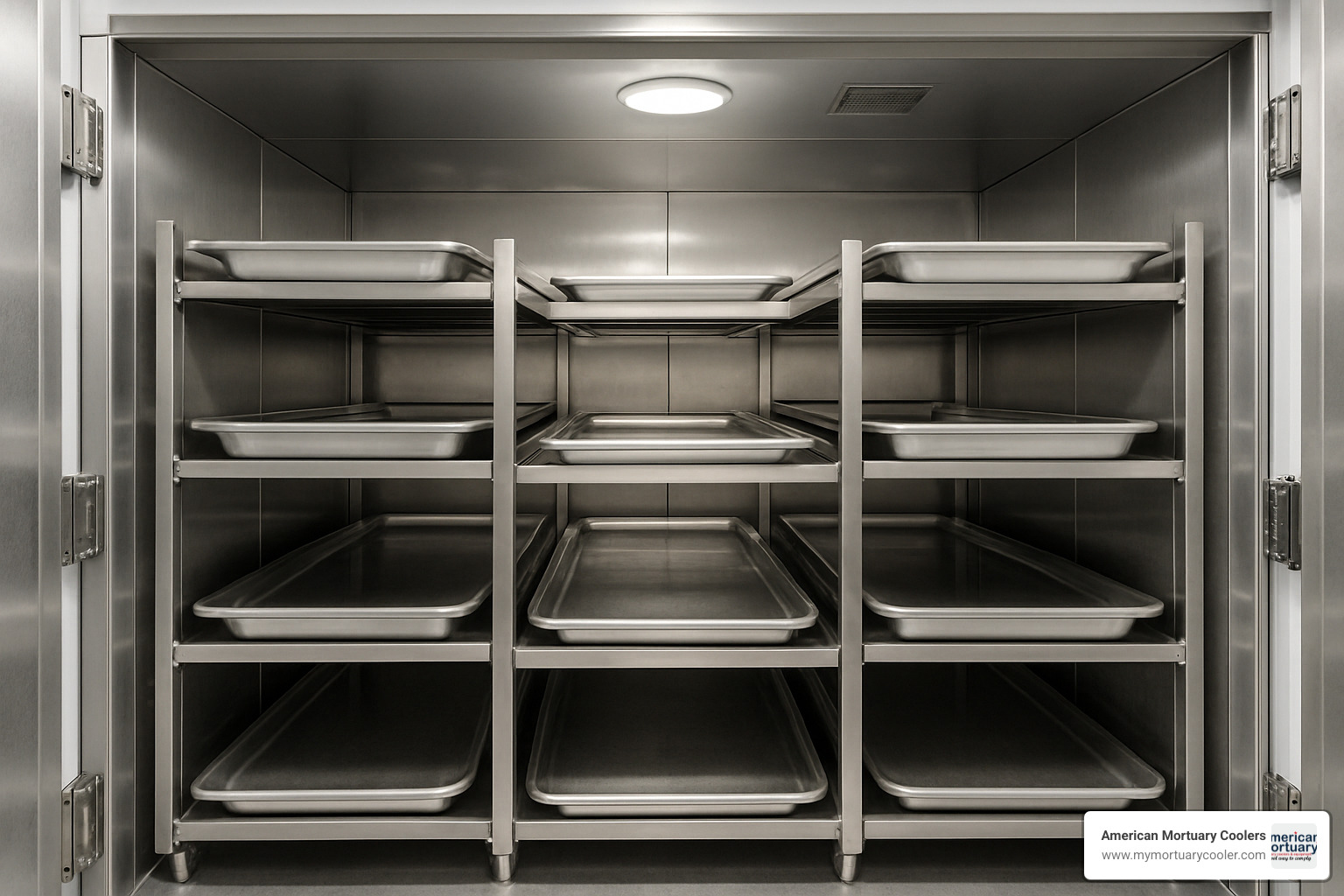 multi-tier rack - Funeral home refrigerator