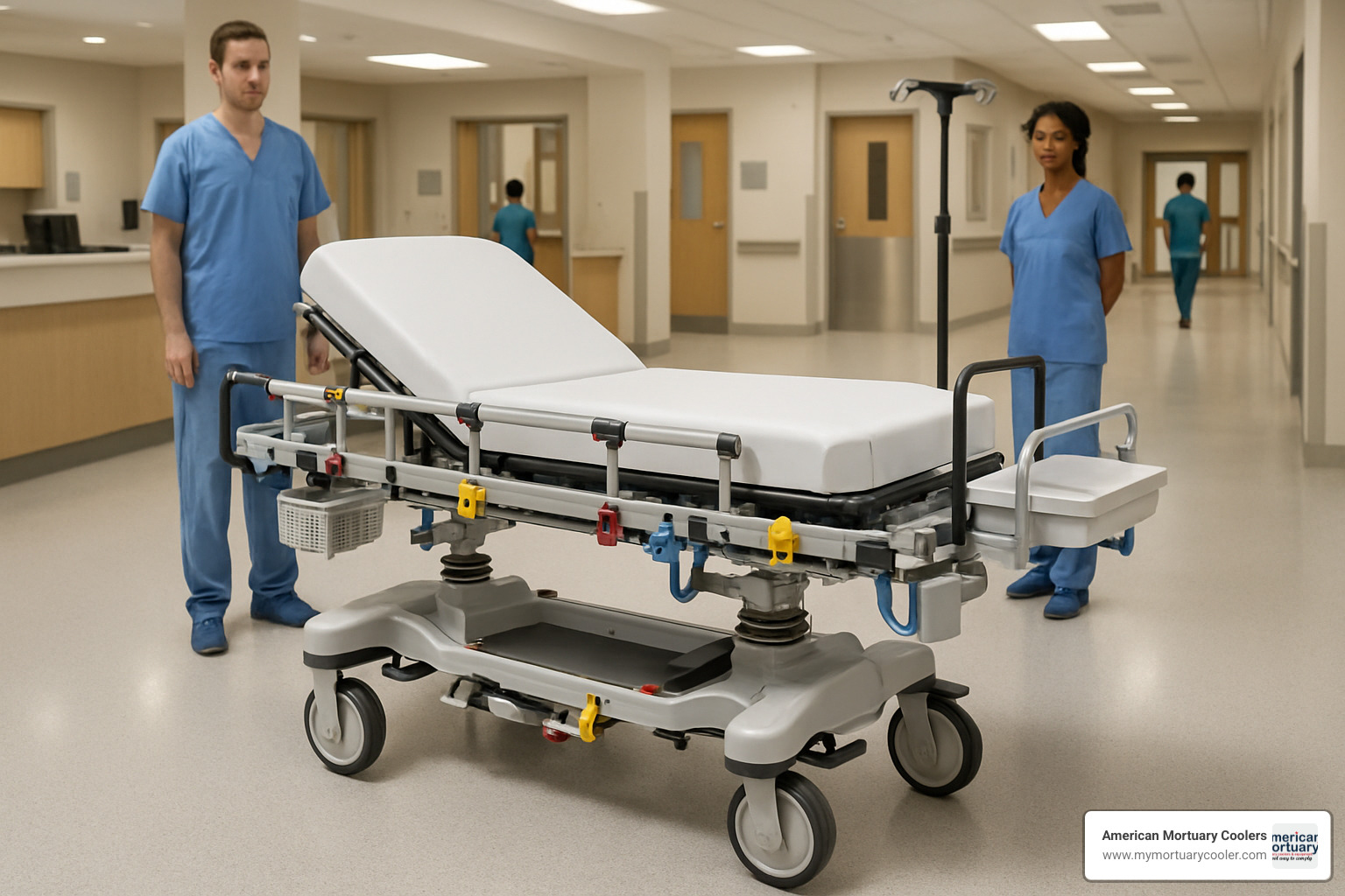 Modular medical stretcher with interchangeable components for different departments - MEDICAL STRETCHER