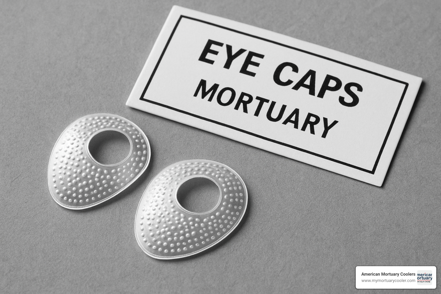 vintage embalming kit with early eye caps - eye caps mortuary