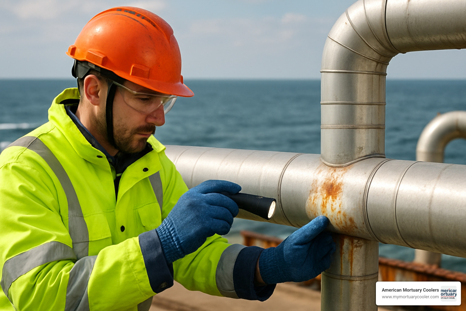 inspection of coastal aluminum jacketing - aluminum jacket