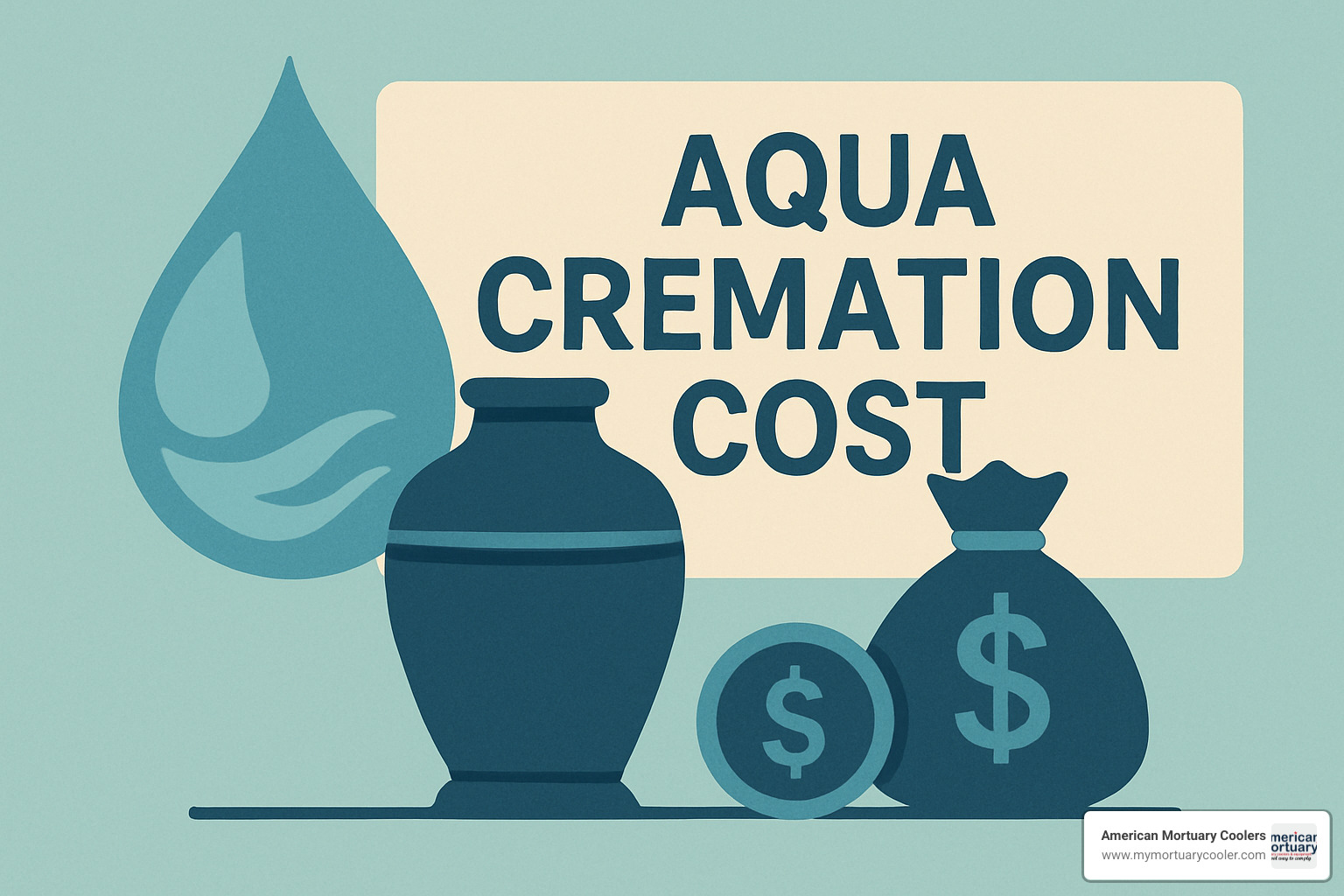 US map showing aqua cremation cost variations by state - aqua cremation cost