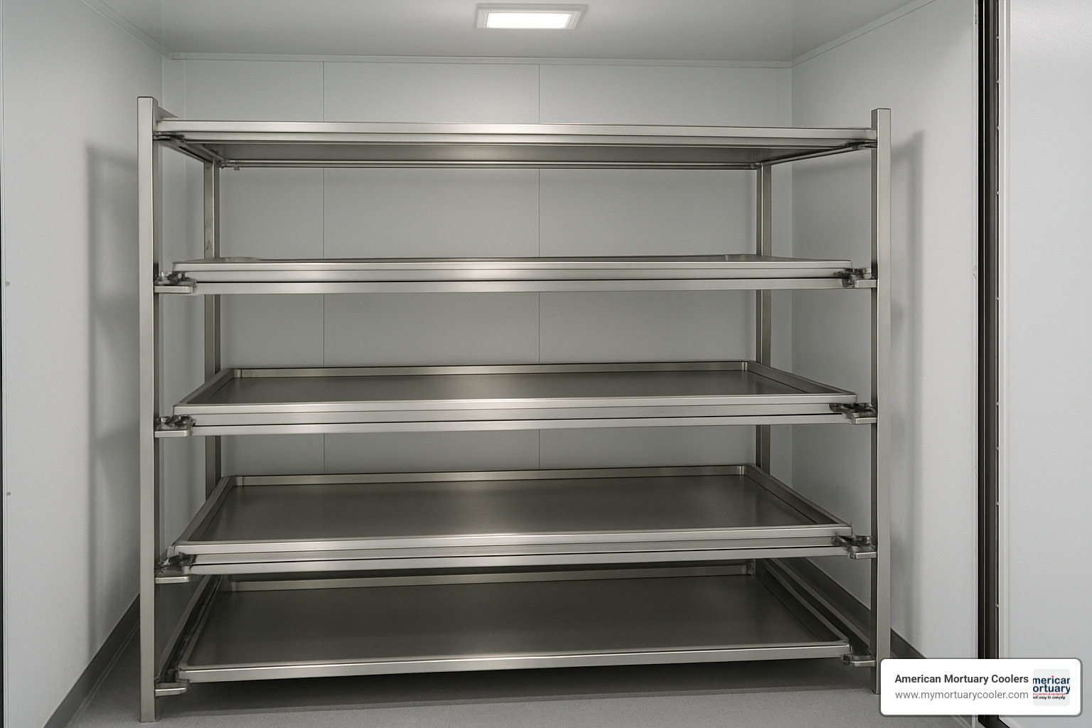 mortuary rack system side-loading - 10 x 14 Mortuary Cooler