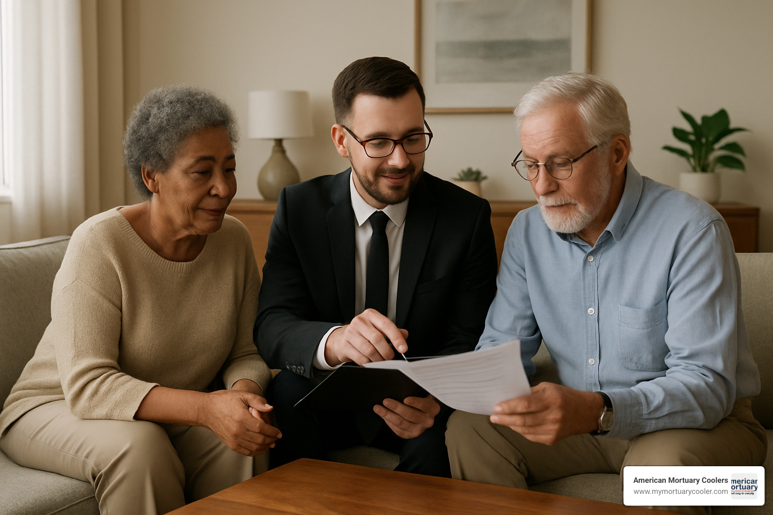 funeral pre-planning meeting - bountiful mortuaries