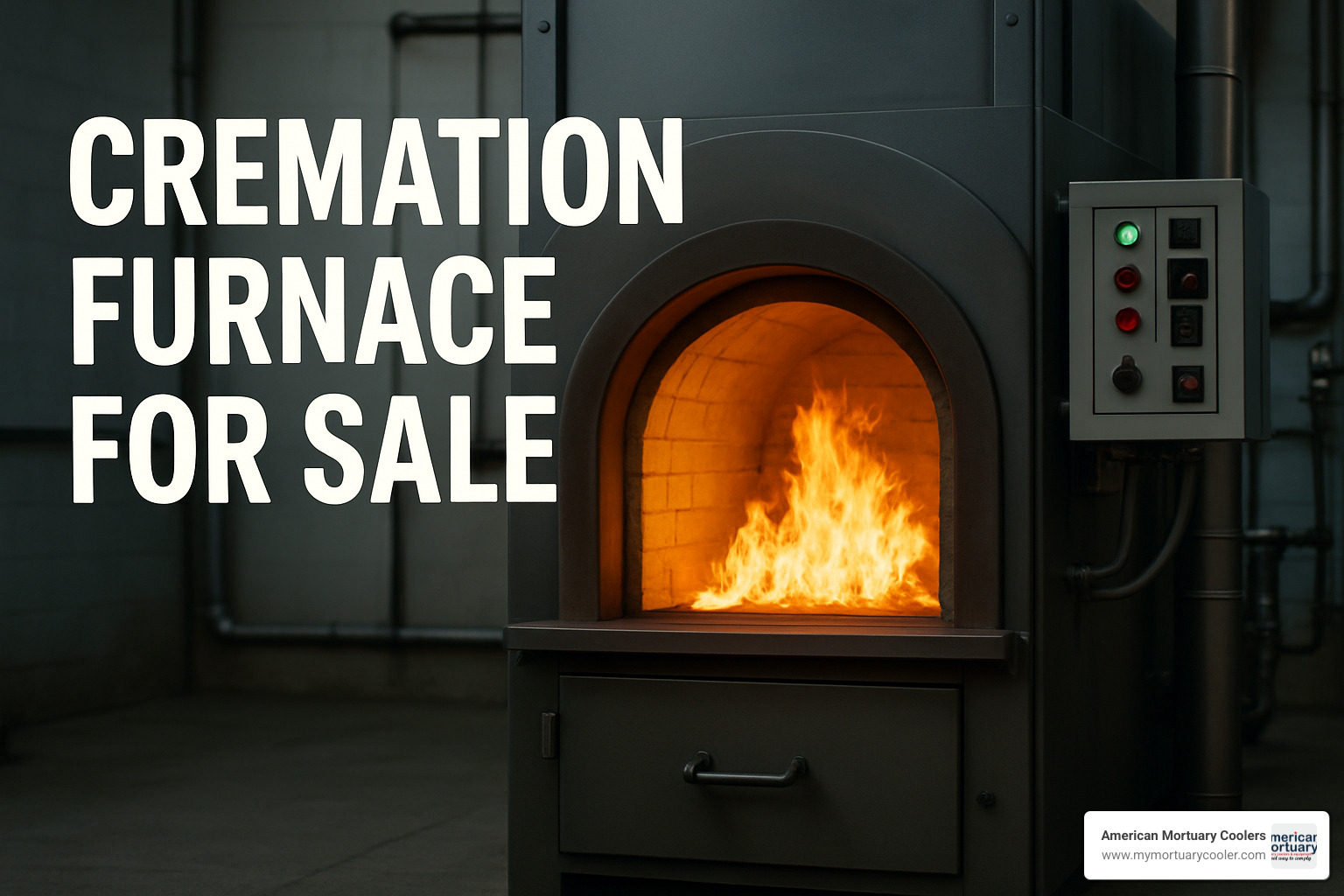 High-capacity human cremation furnace - cremation furnace for sale