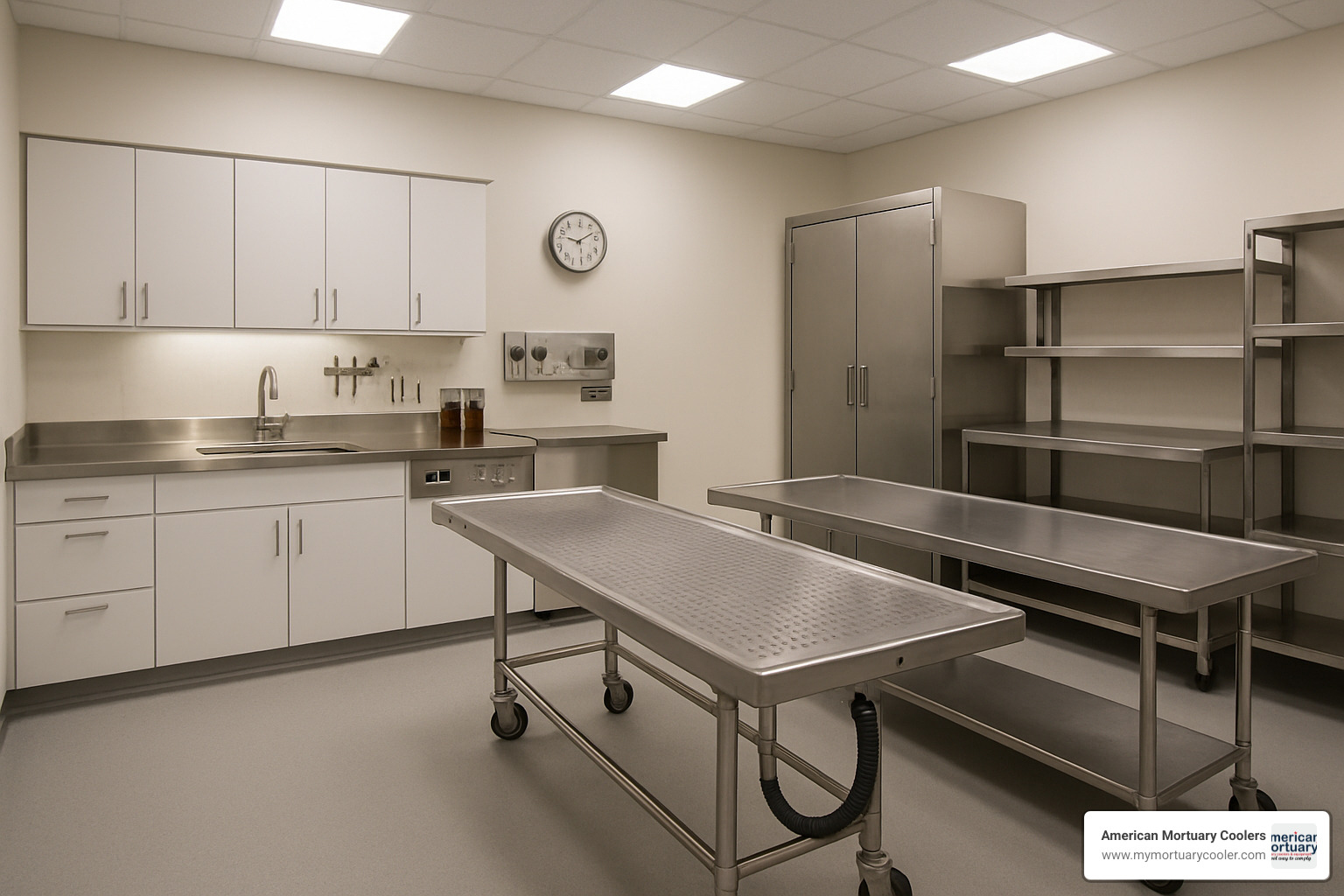 mortuary preparation room - a day in the life of a mortician