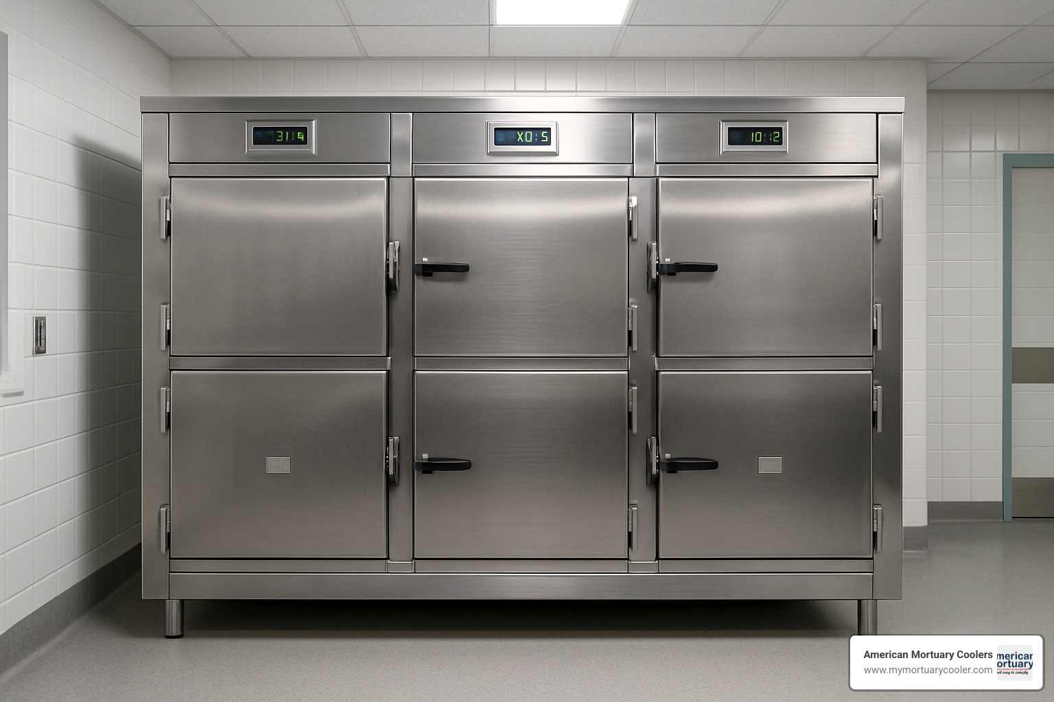 Side-loading mortuary cabinet - mortuary refrigeration units