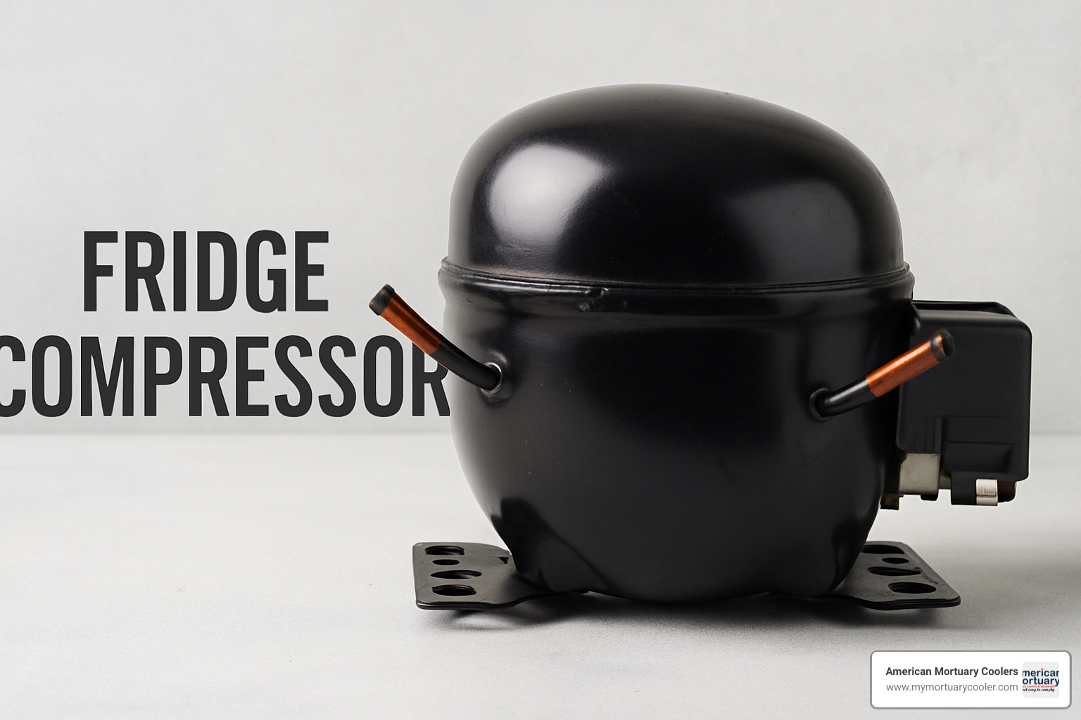 compressor cutaway showing internal components - fridge compressor