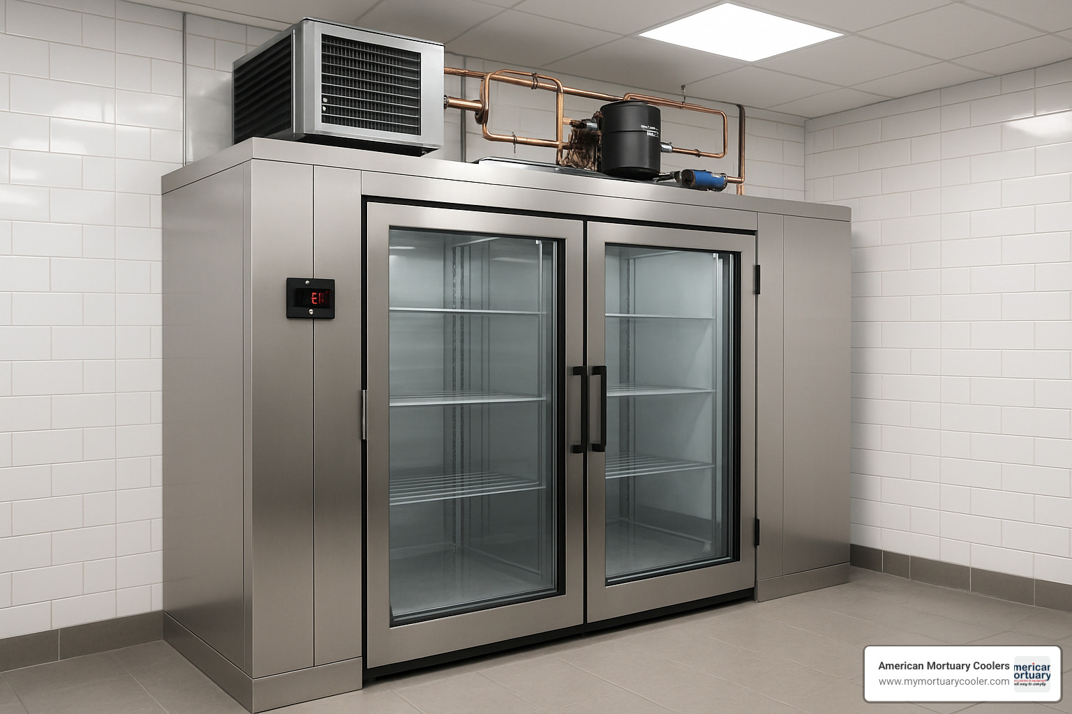 Energy-efficient walk-in cooler with modern components - walk-in cooler repair