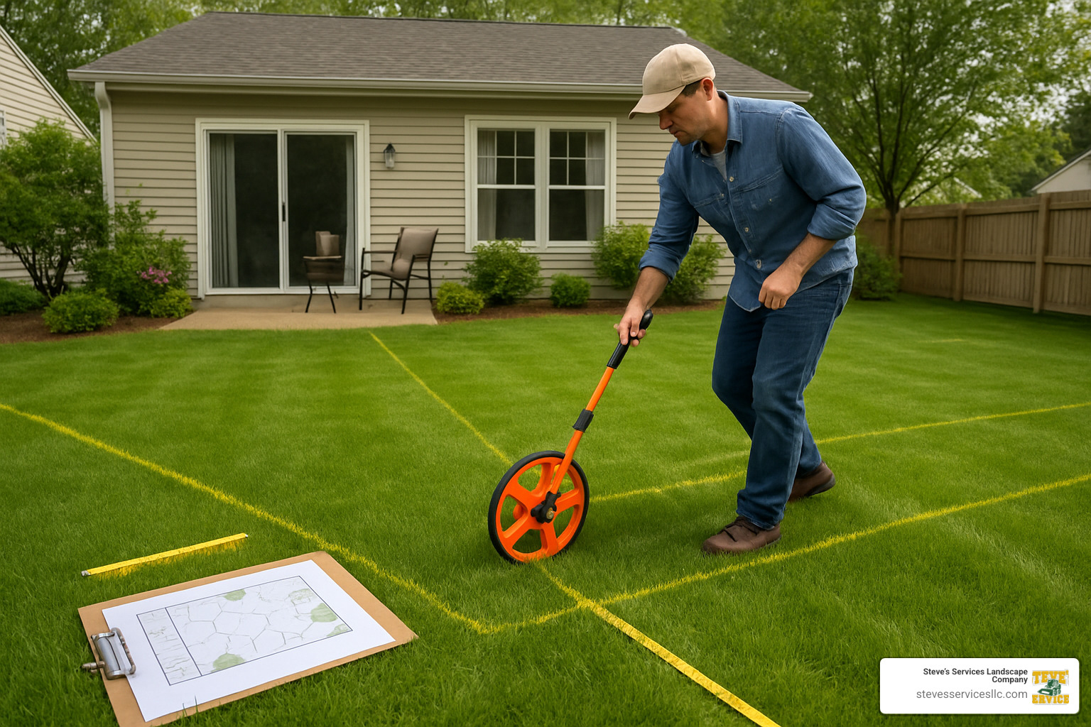 measuring yard for sprinkler system installation - average cost to install sprinkler system per square foot