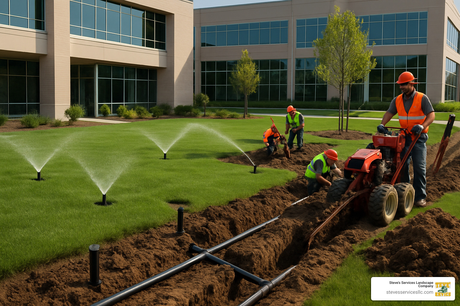 commercial sprinkler system installation - average cost to install sprinkler system per square foot