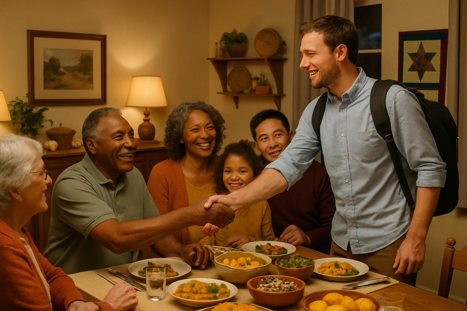 traditional homestay accommodation with host family - authentic travel experiences