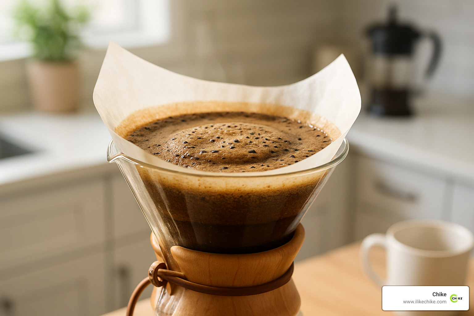 perfect coffee bloom - best tasting decaf coffee