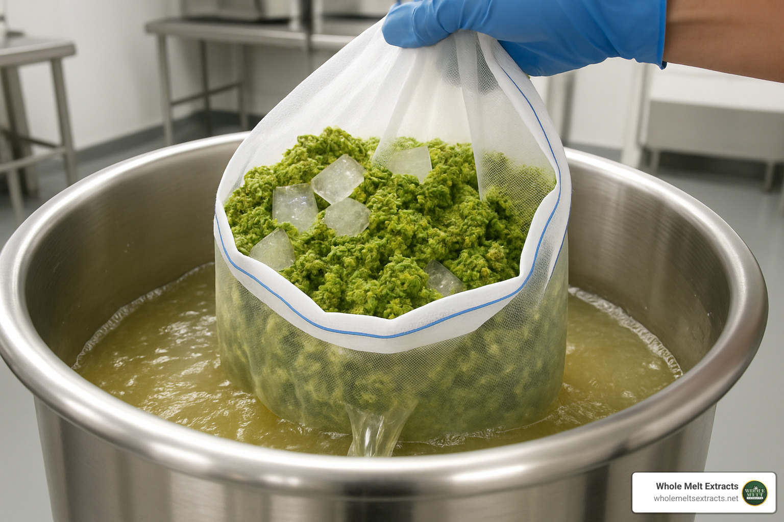 ice water extraction process for whole melt extracts - *whole melt extracts*