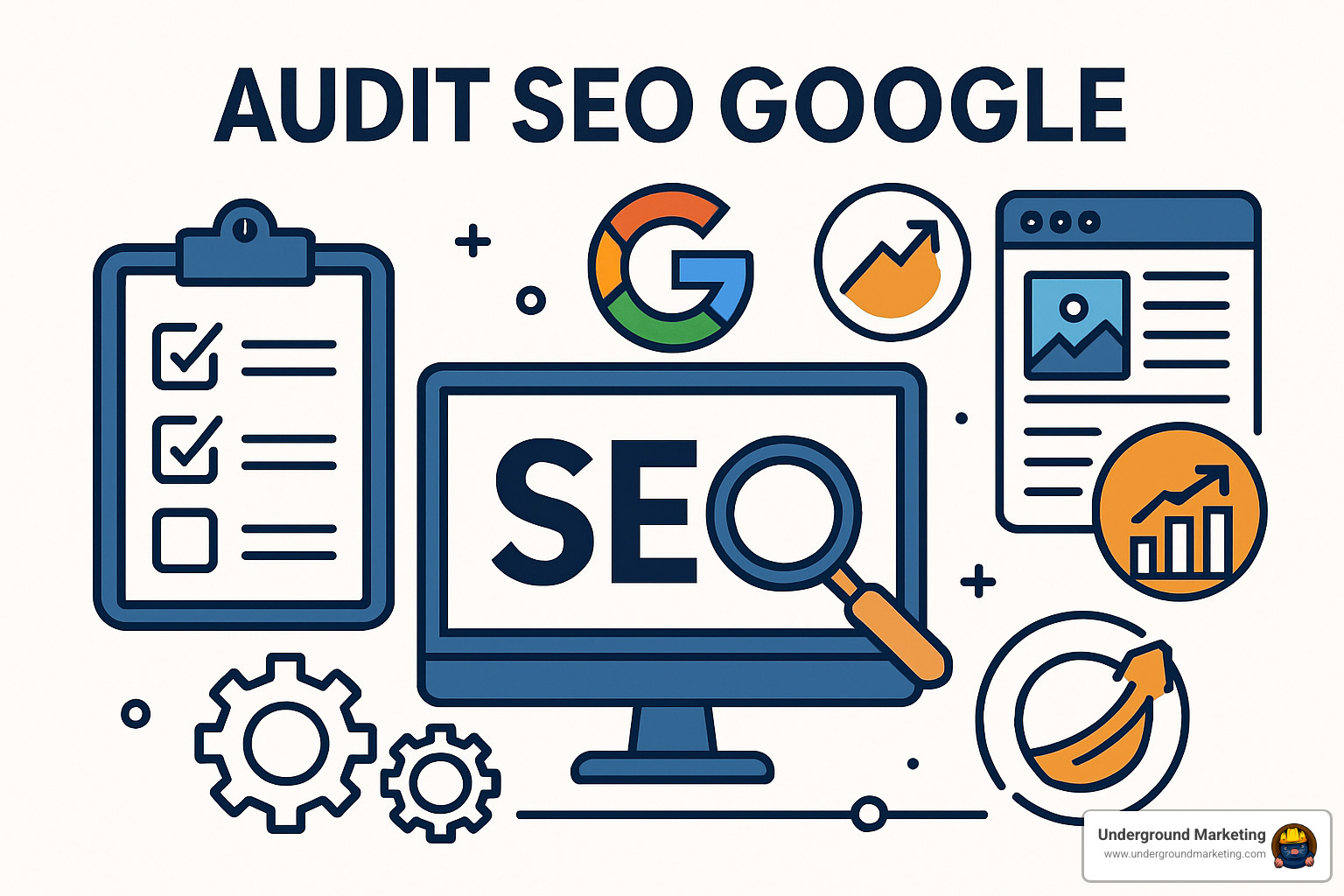 Website crawl dashboard showing site structure and errors - audit seo google