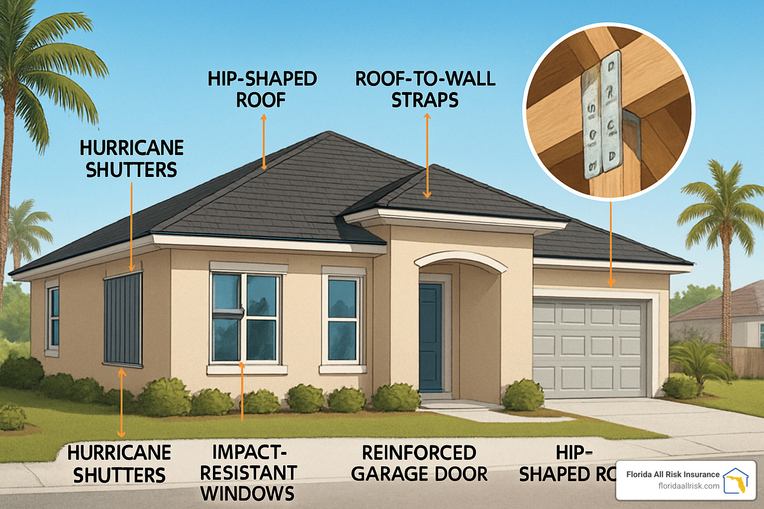 wind mitigation features for florida homes - homeowners insurance englewood fl