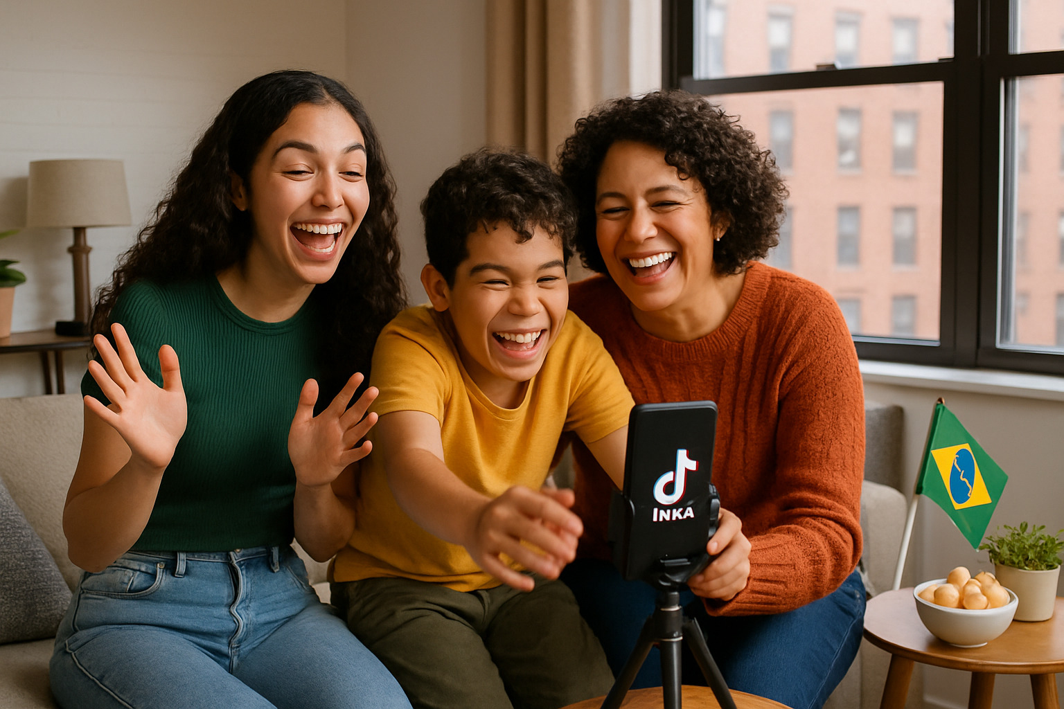 Camilla Araujo family TikTok moment - camilla araujo