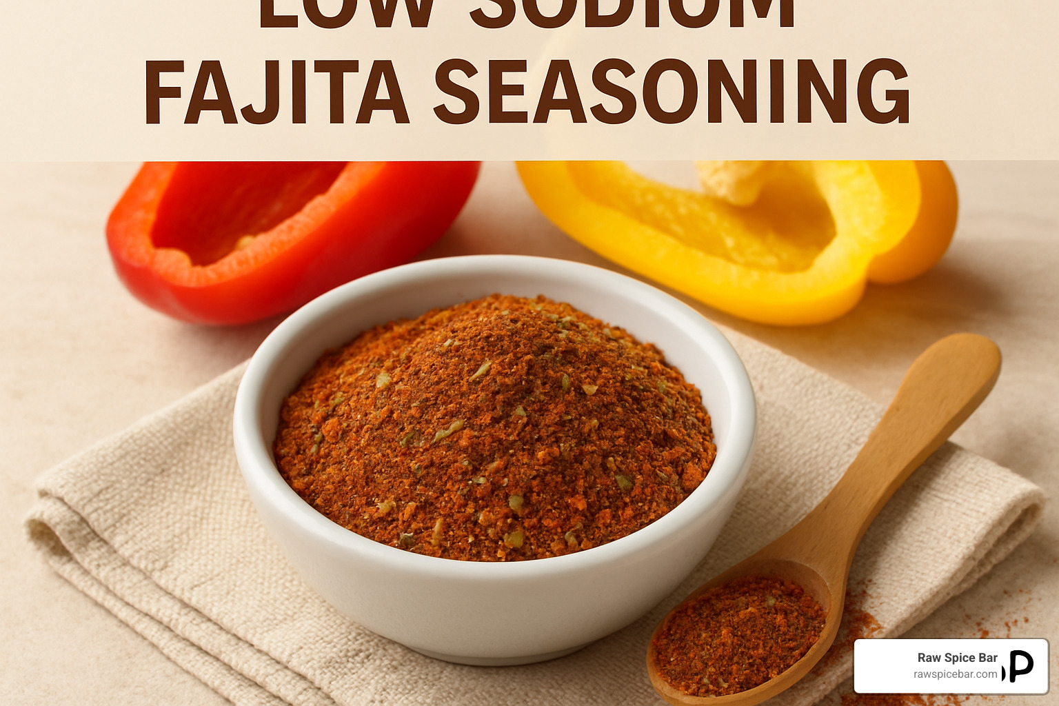 comparison of store-bought and homemade fajita seasoning labels - low sodium fajita seasoning