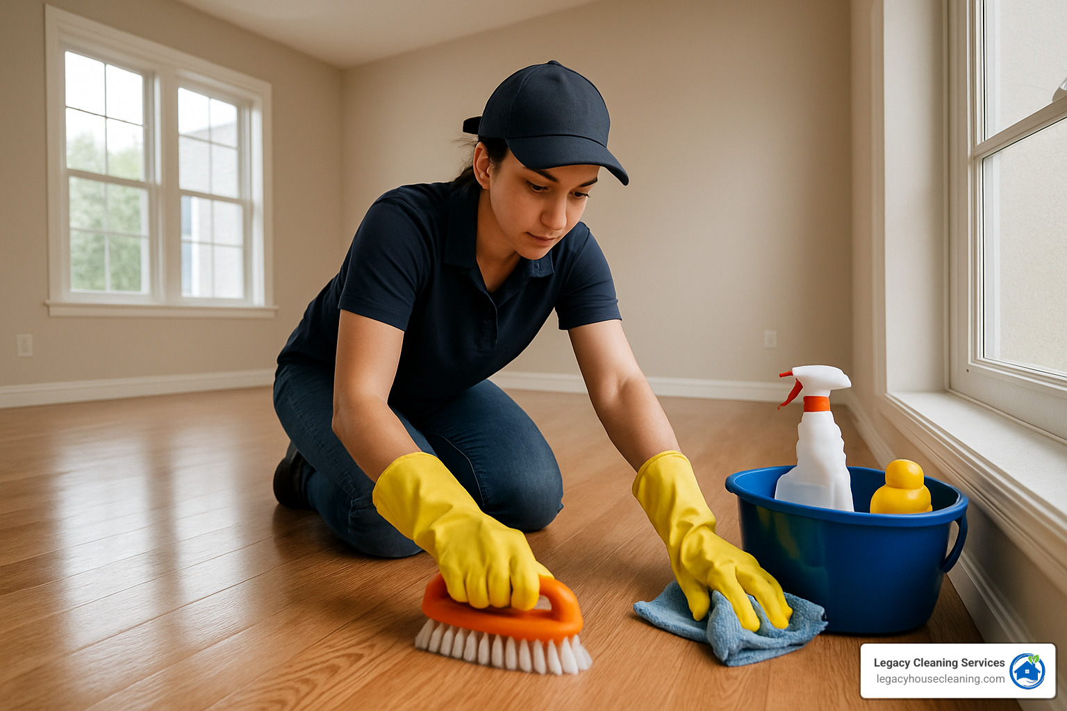 empty Madison apartment requiring deep move-out cleaning before inspection