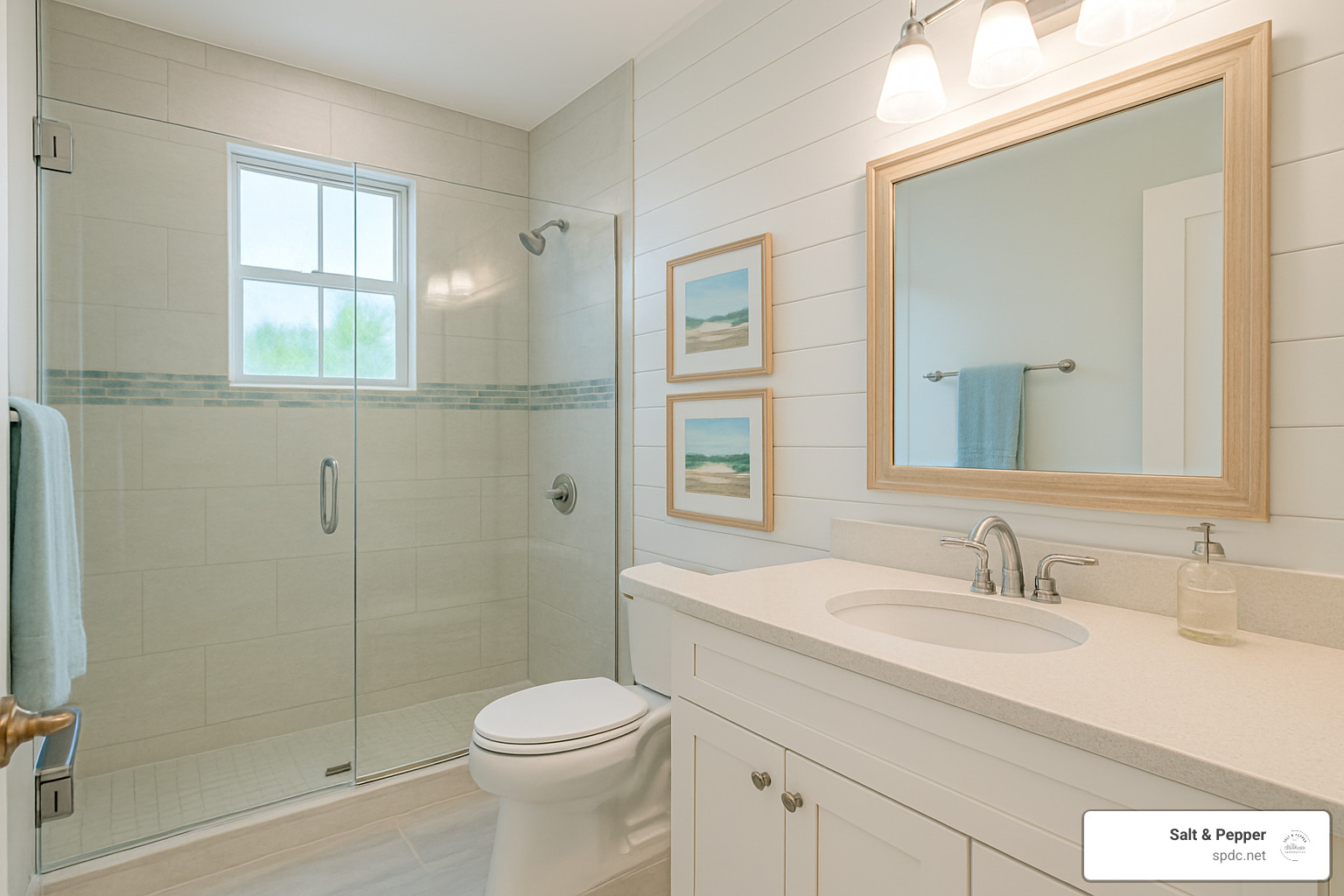coastal bathroom design with moisture resistant materials - Clearwater bathroom remodeling