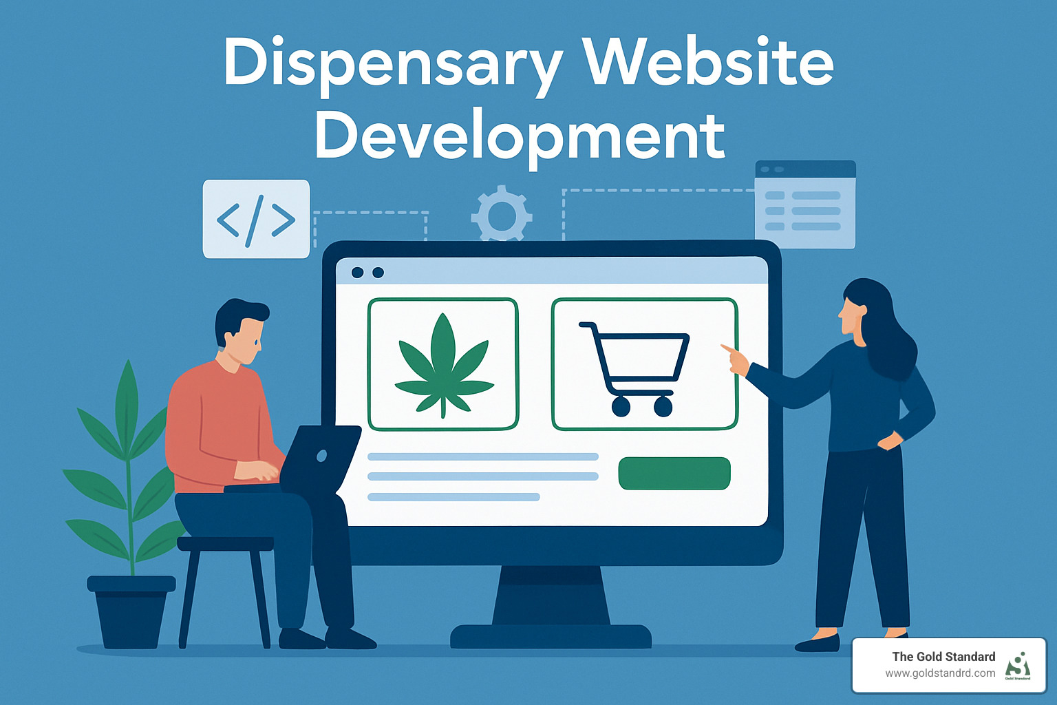 secure dispensary website with compliance features - dispensary website development