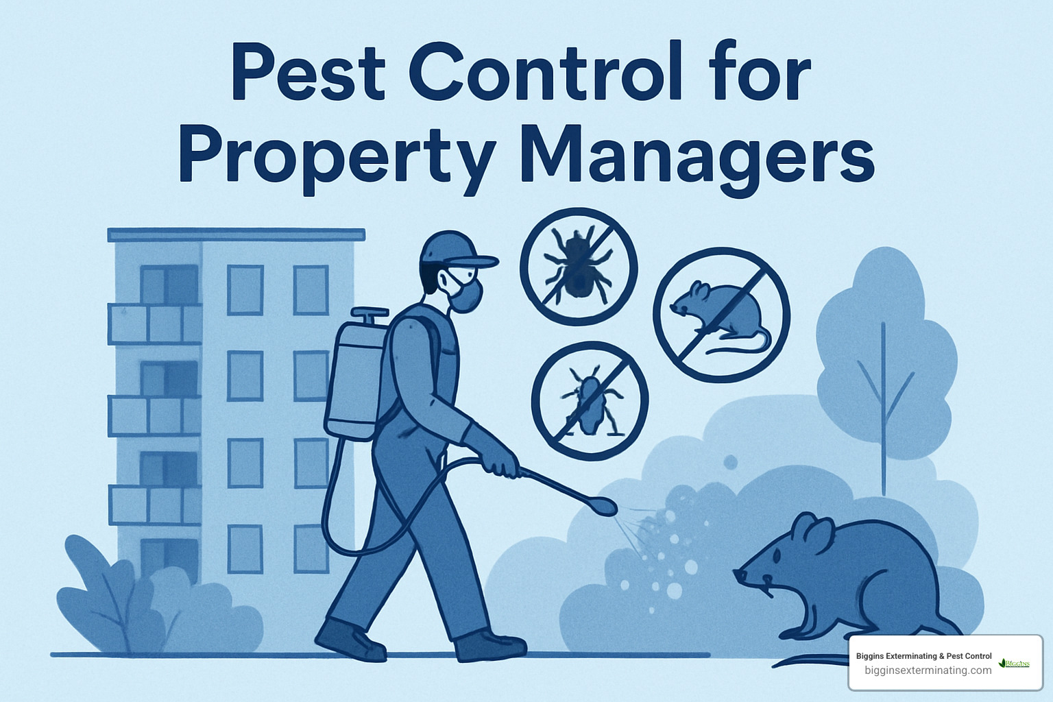 property manager showing tenant proper waste management techniques for pest prevention - Pest control for property managers