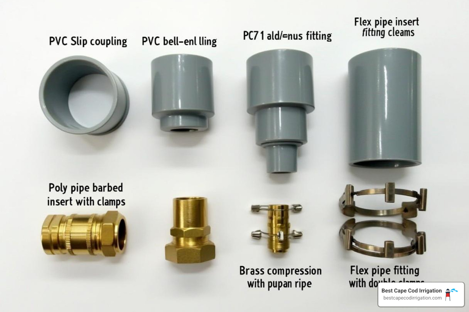 Comparison of different irrigation pipe repair fittings - irrigation pipe crack repair Comparison of different irrigation pipe repair fittings - irrigation pipe crack repair