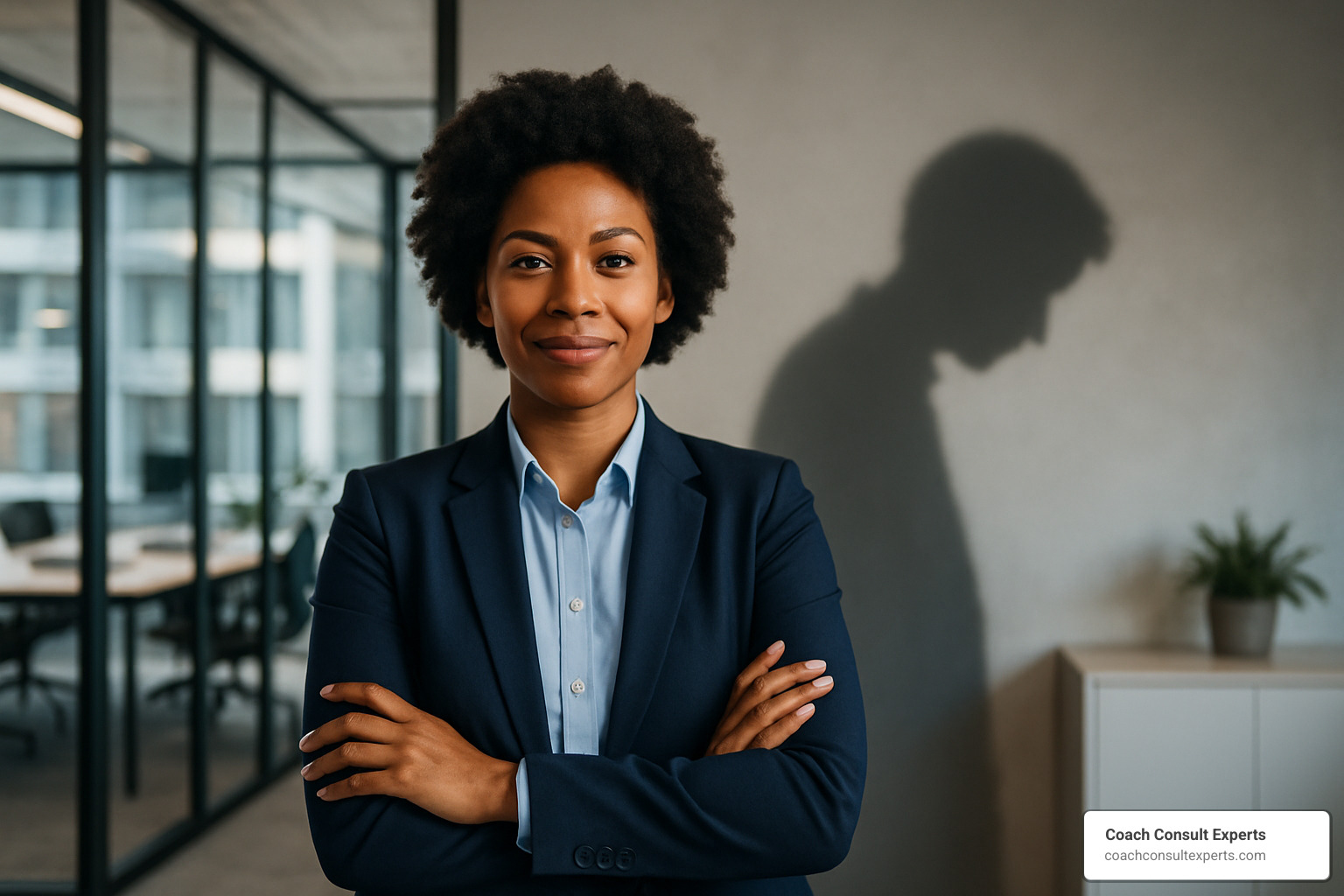 leader overcoming imposter syndrome - confident leadership coaching