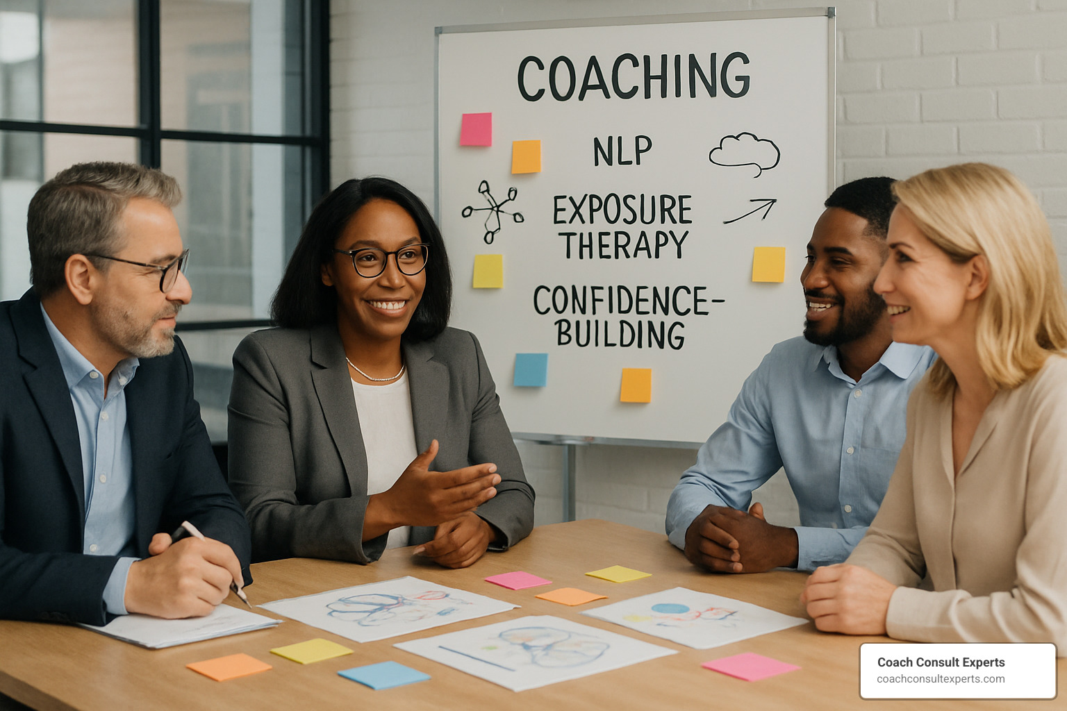 coaching tools and methods visualization - confident coach