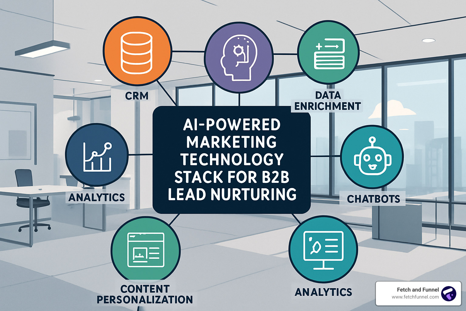 AI marketing technology stack - ai for b2b lead nurturing
